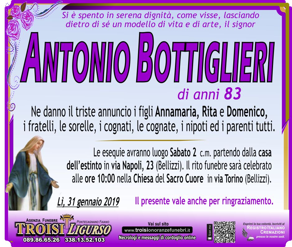 ANTONIO BOTTIGLIERI