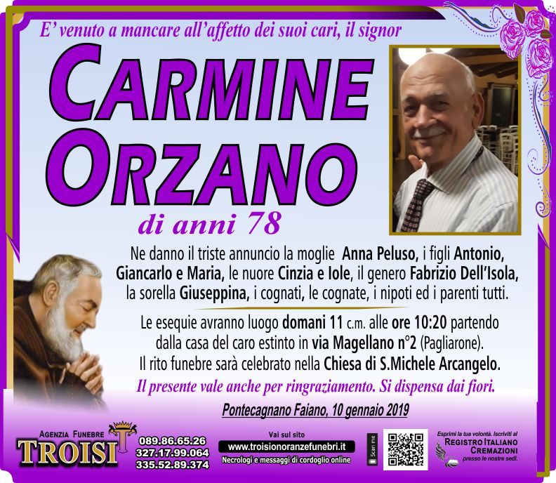 CARMINE ORZANO