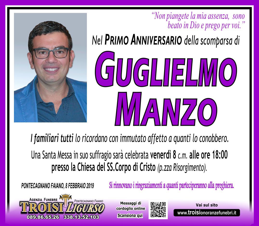 GUGLIELMO MANZO