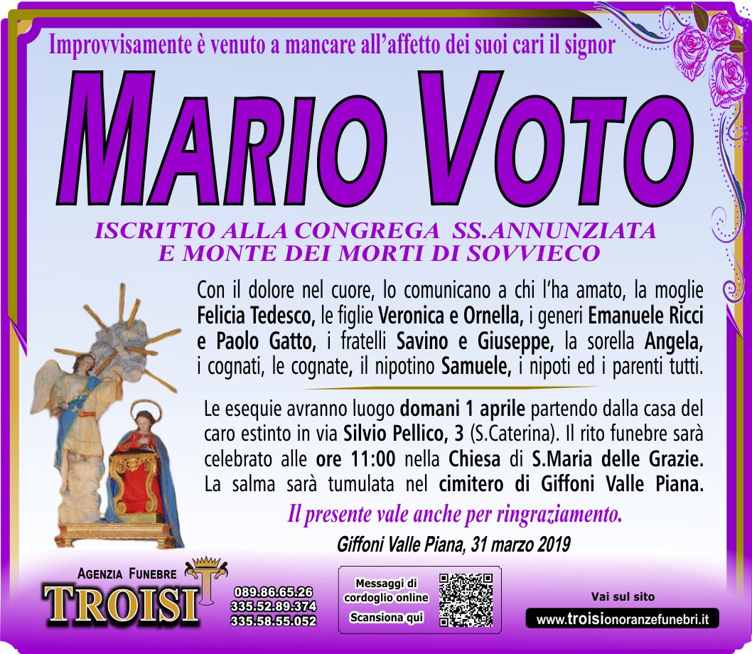 MARIO VOTO