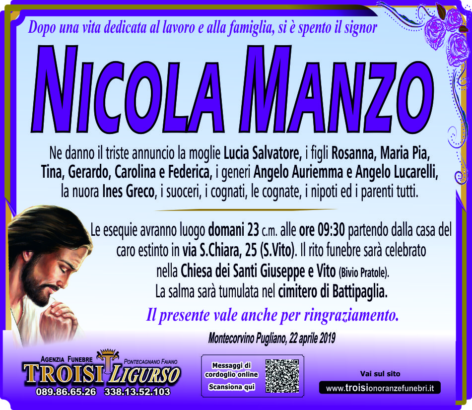 NICOLA MANZO