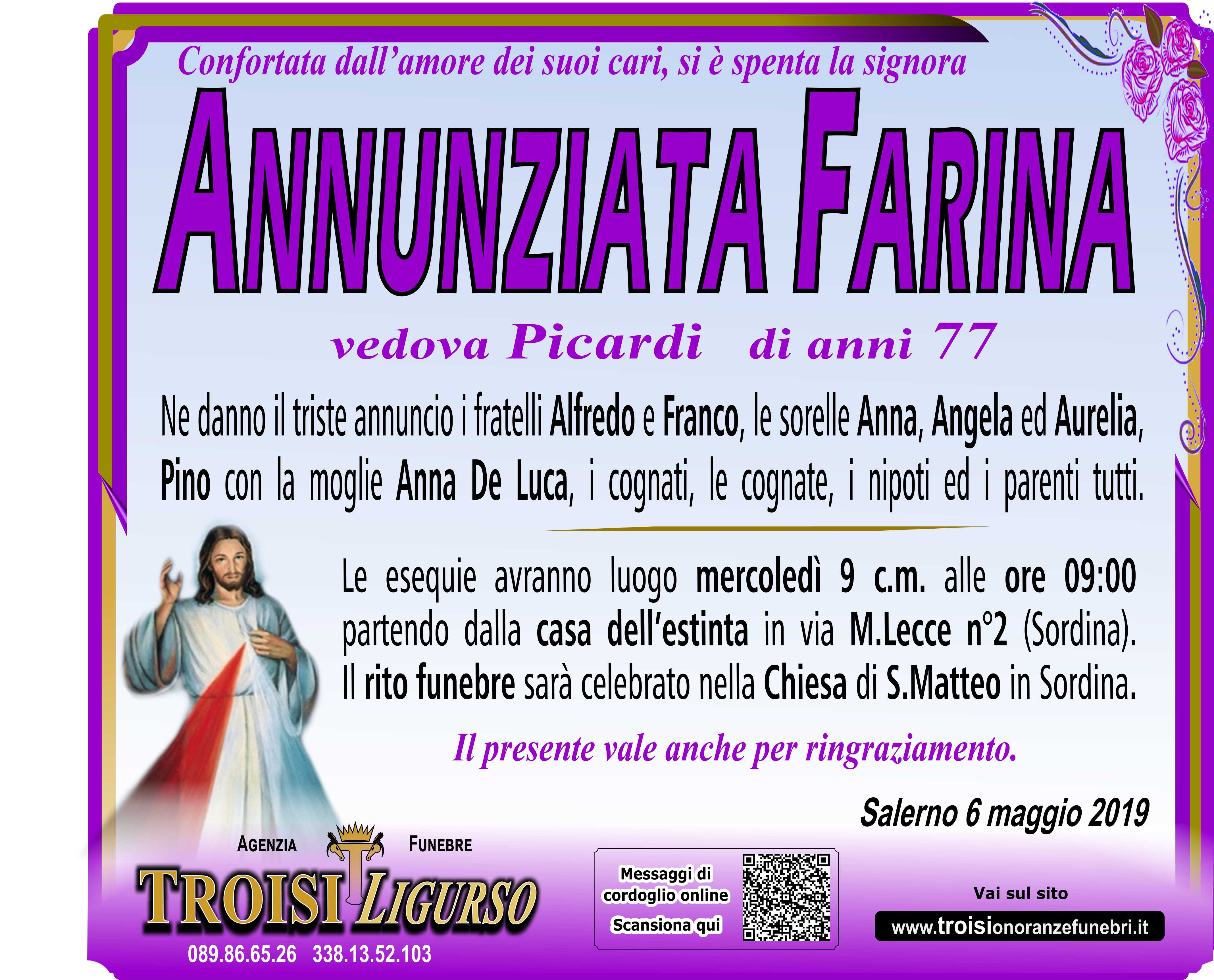 ANNUNZIATA FARINA