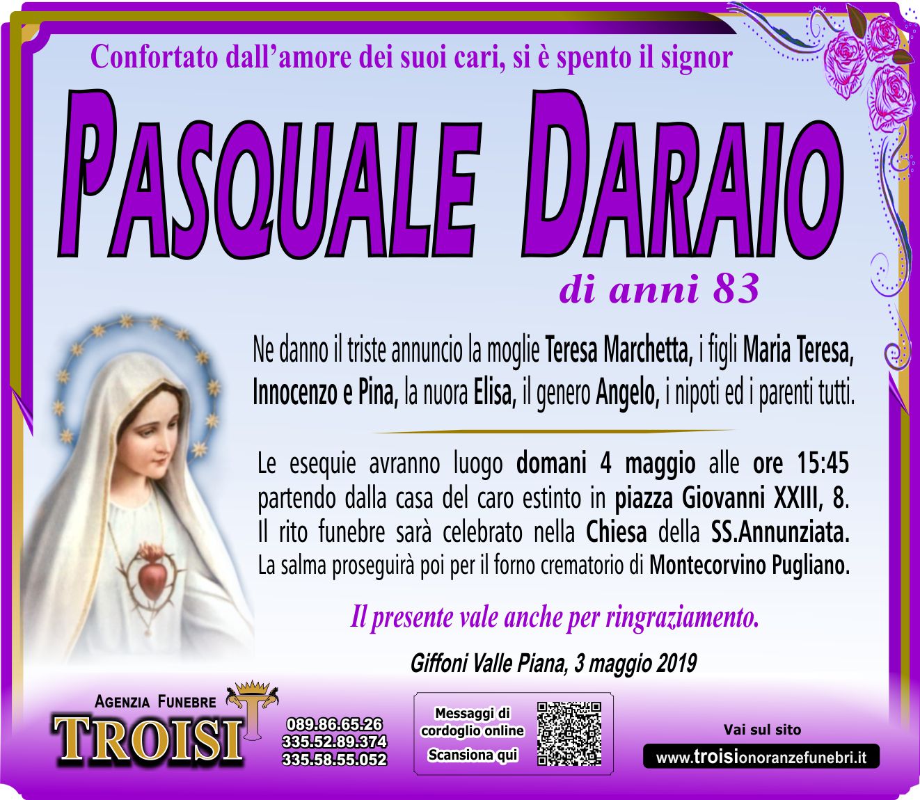 PASQUALE DARAIO