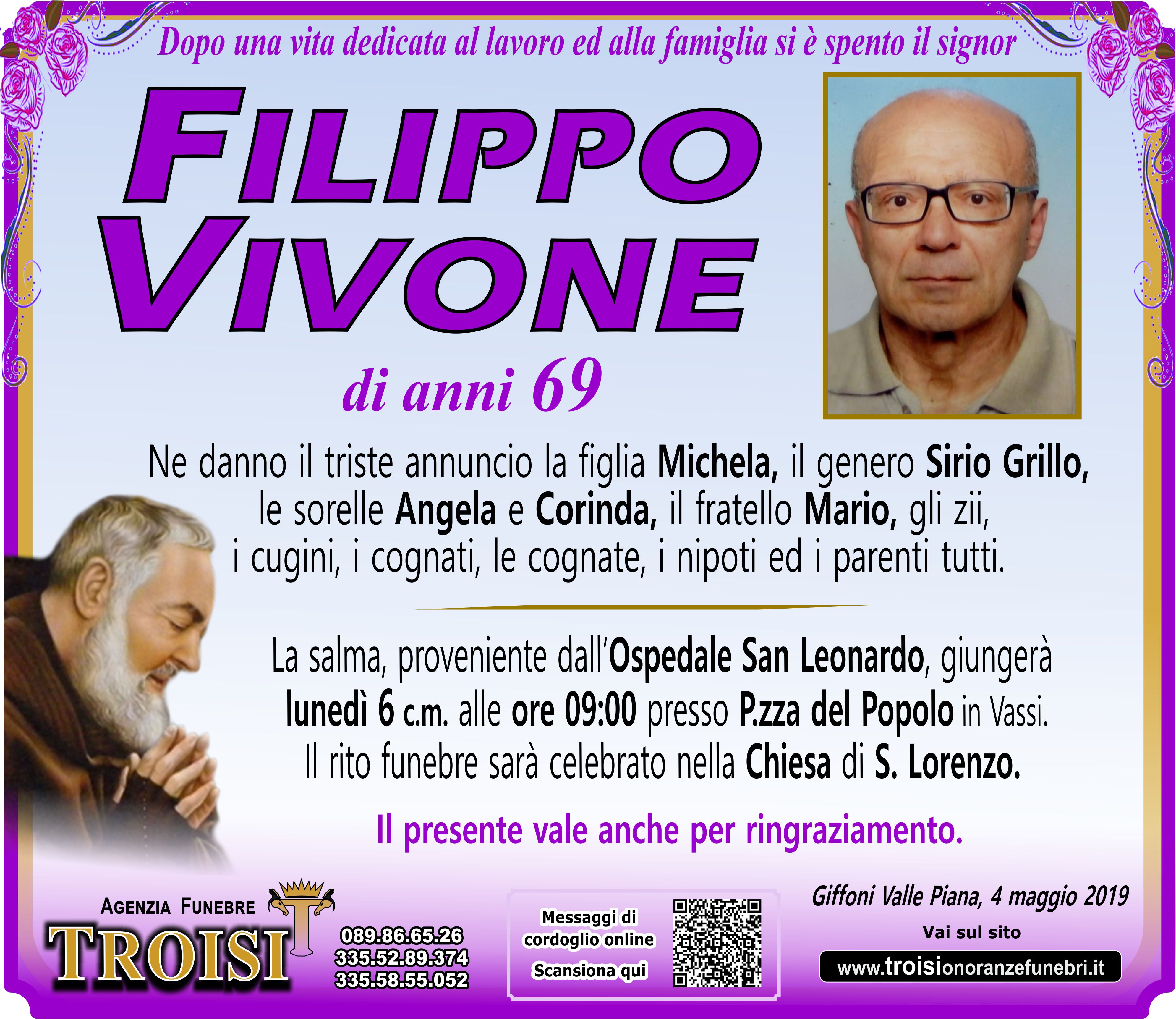 FILIPPO VIVONE