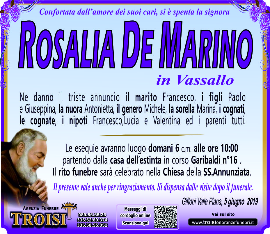 de marino rosalia