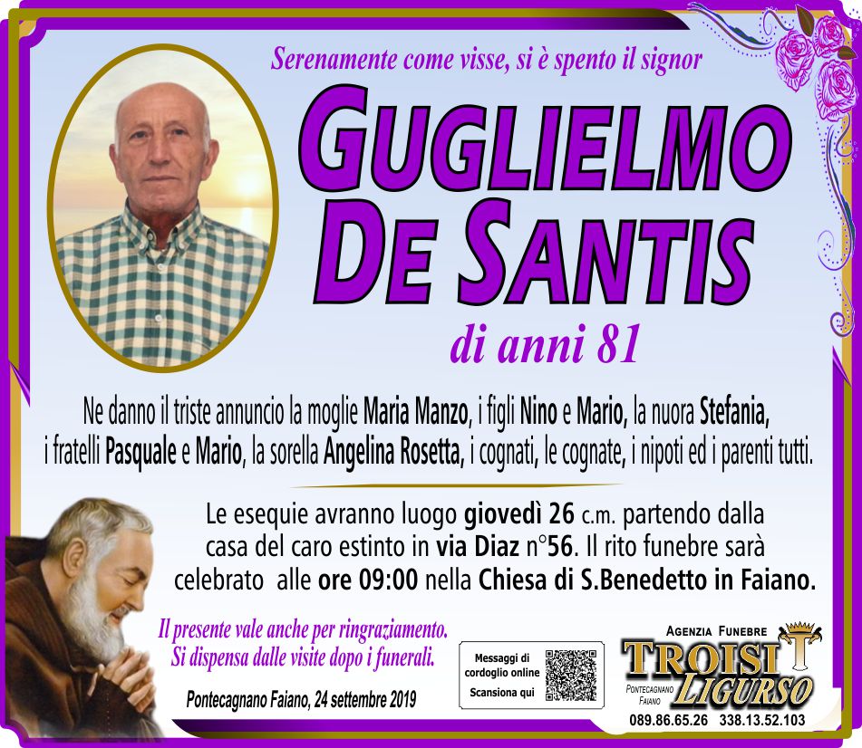 GUGLIELMO DE SANTIS