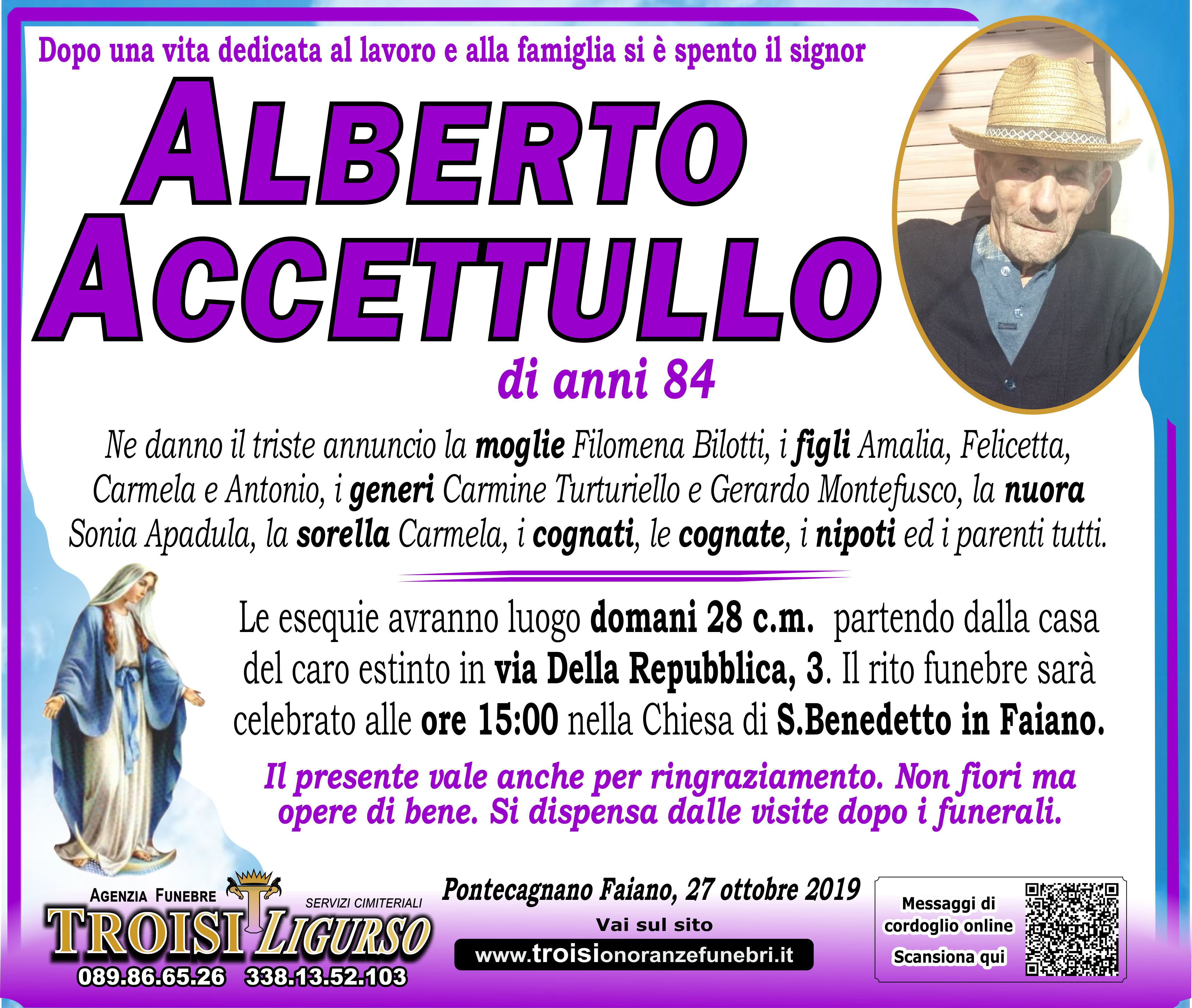 ALBERTO ACCETTULLO