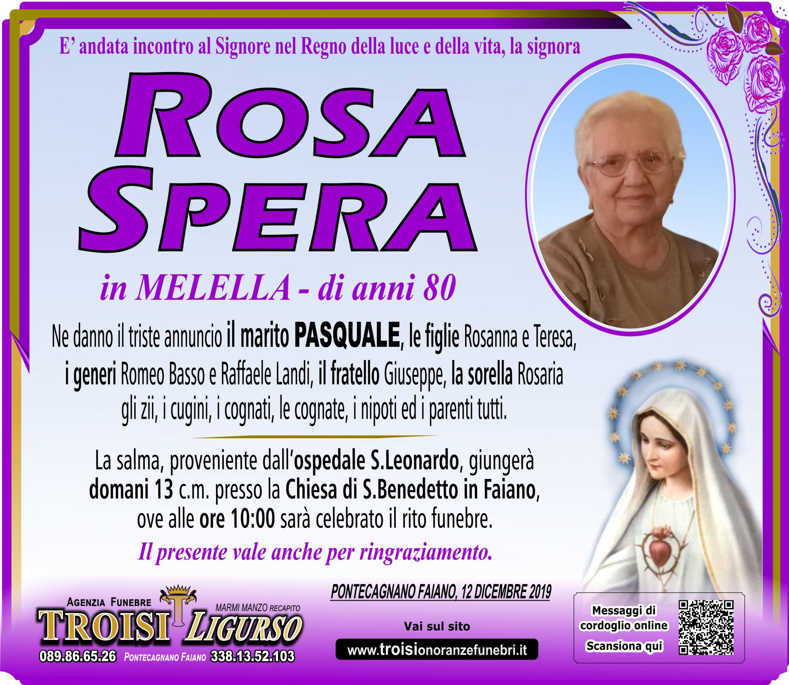 ROSA SPERA