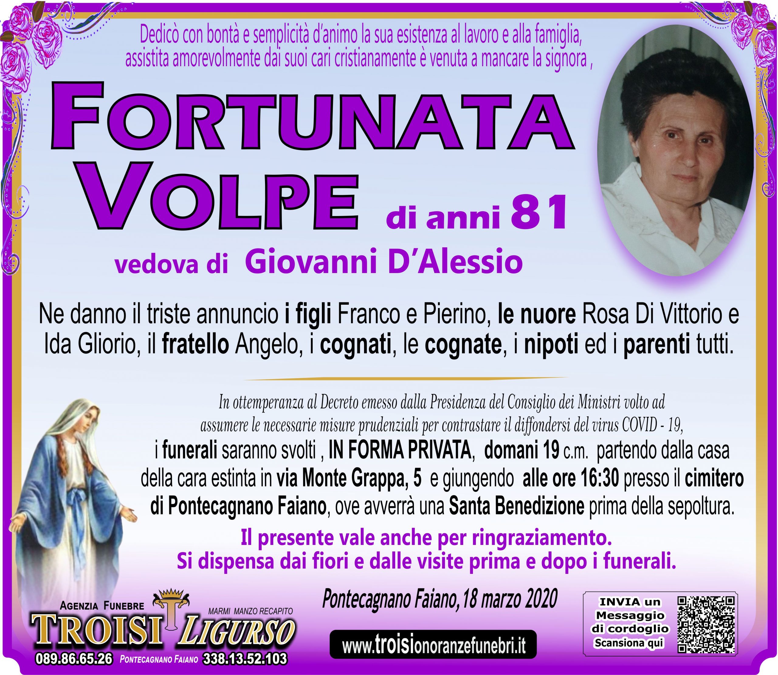 FORTUNATA VOLPE