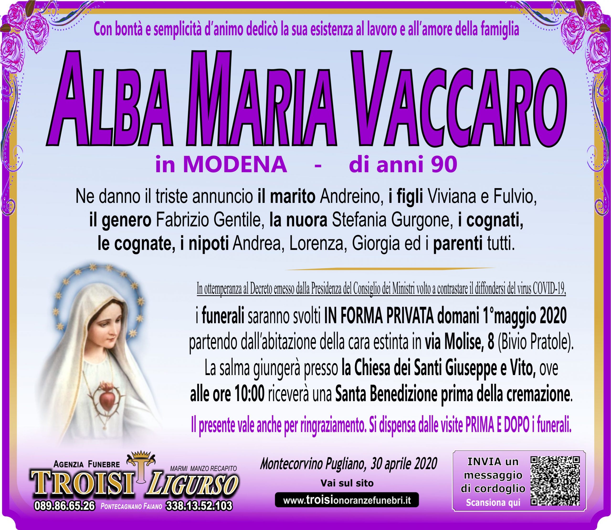 ALBA MARIA VACCARO