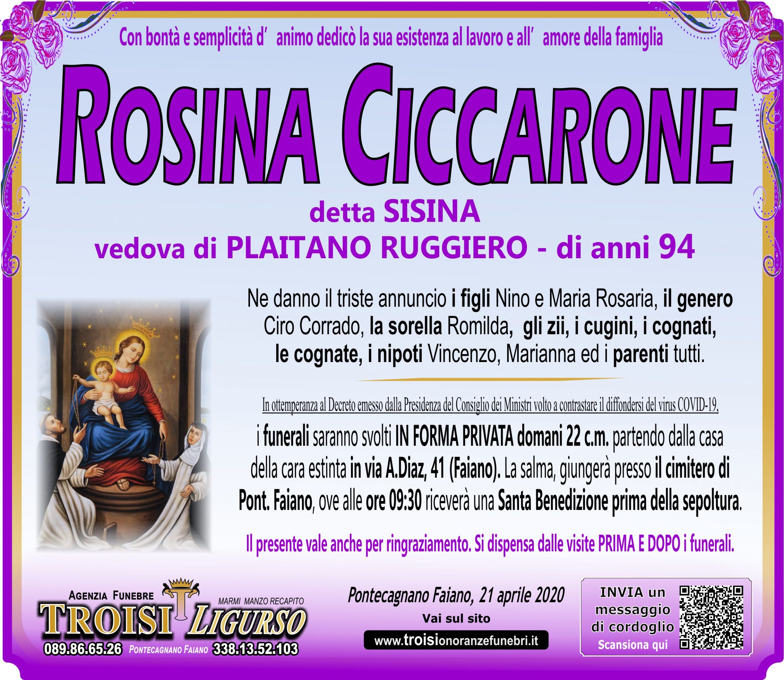 ROSINA CICCARONE