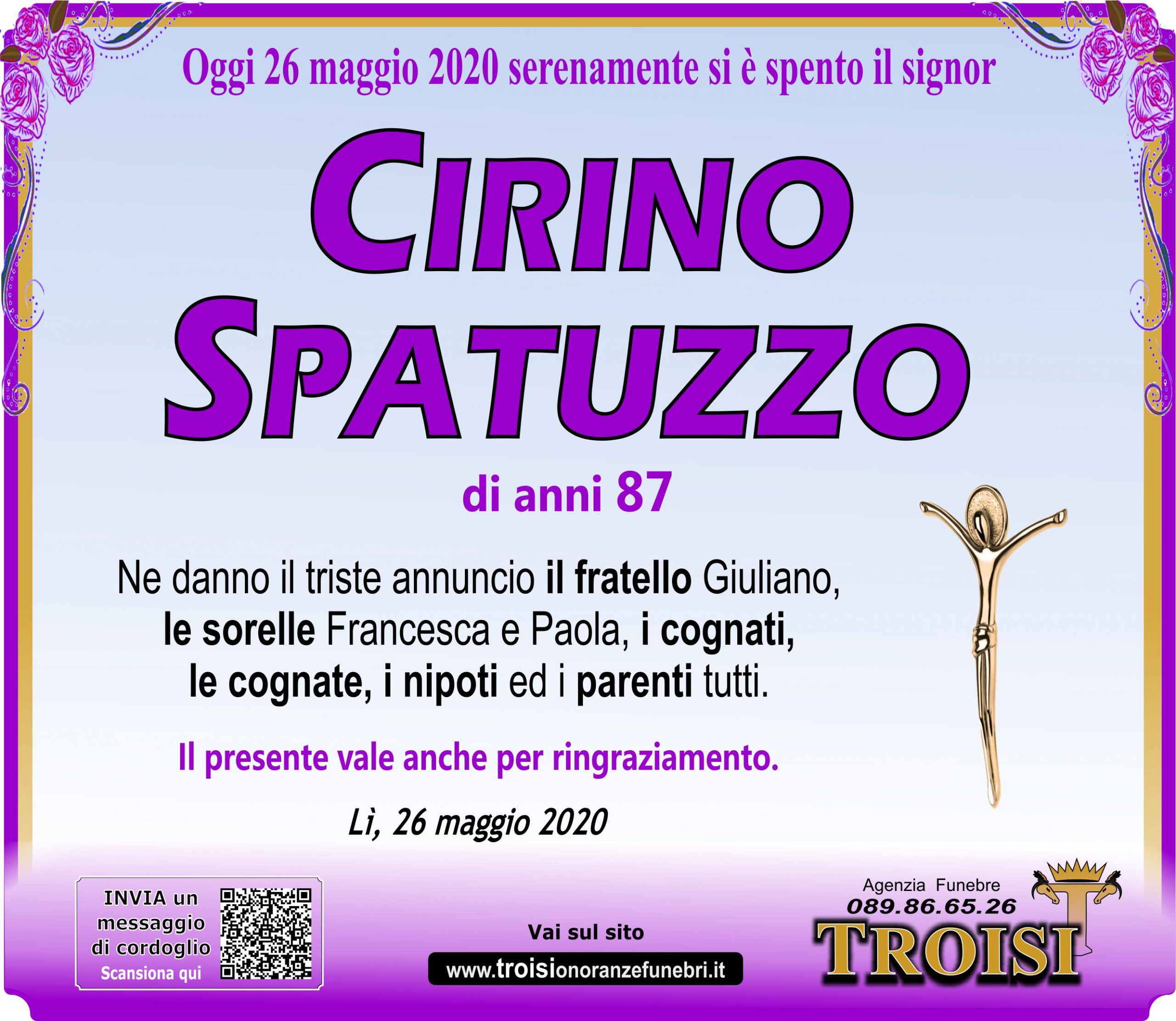 CIRINO SPATUZZO