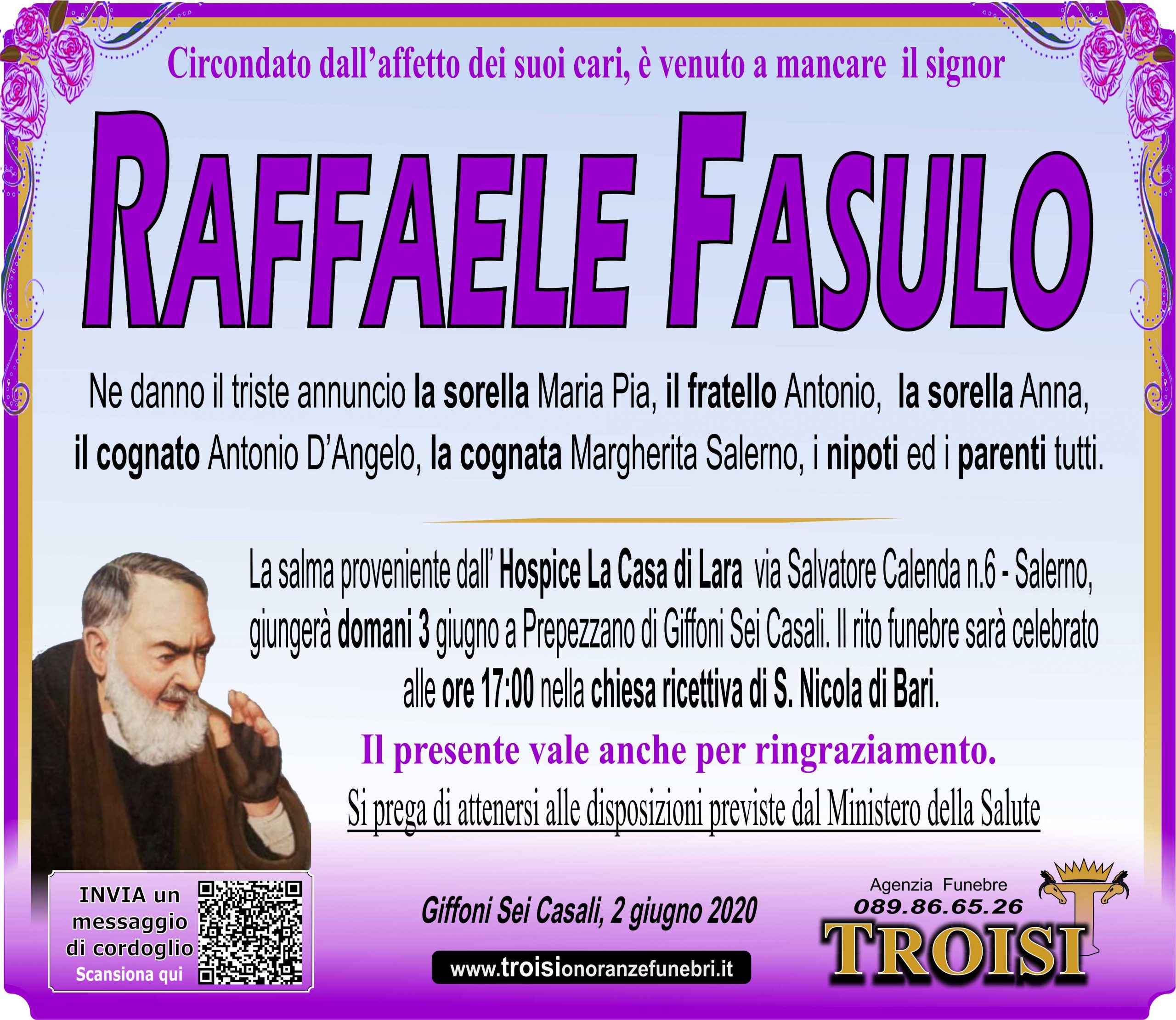 RAFFAELE FASULO