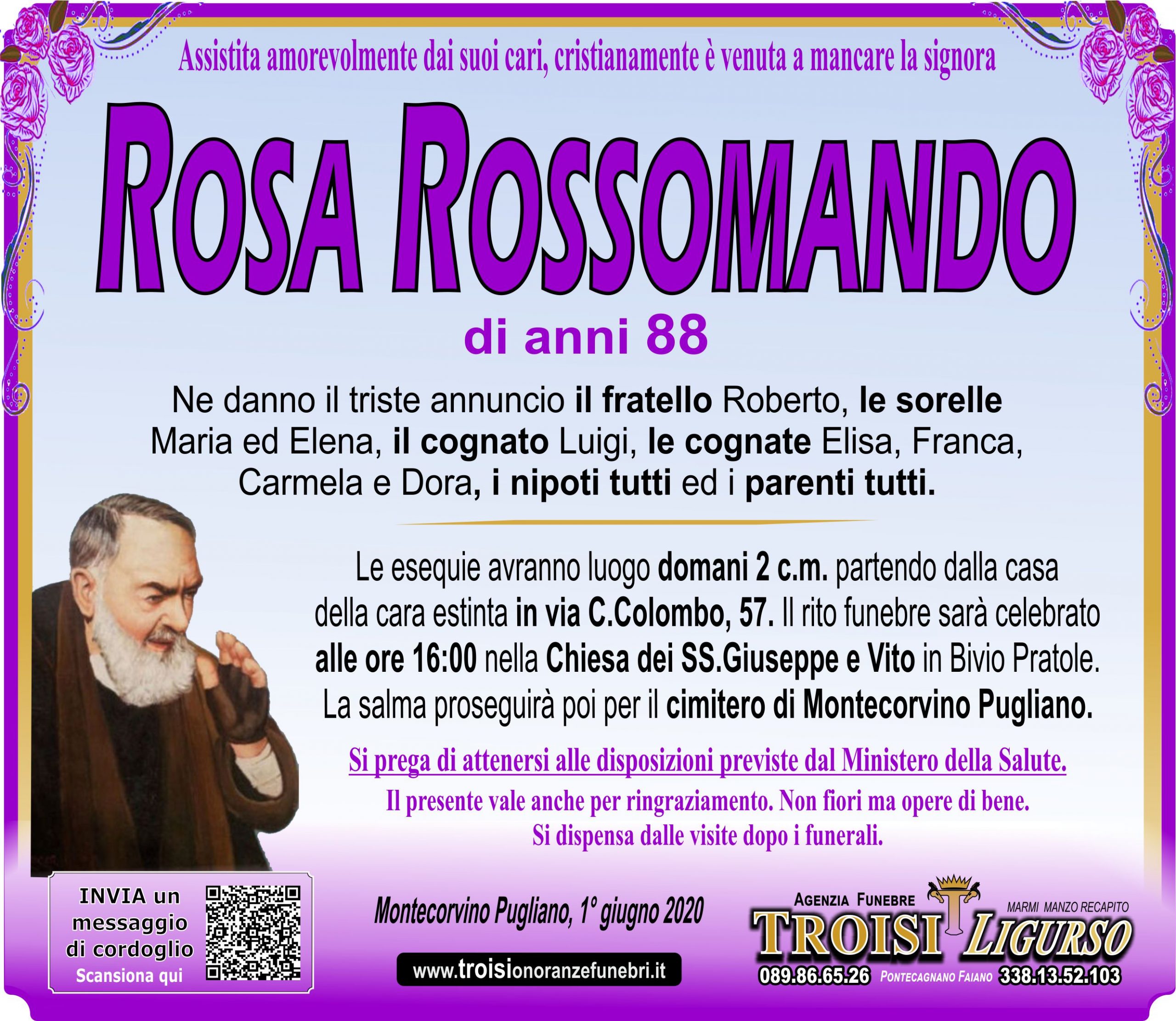 ROSA ROSSOMANDO