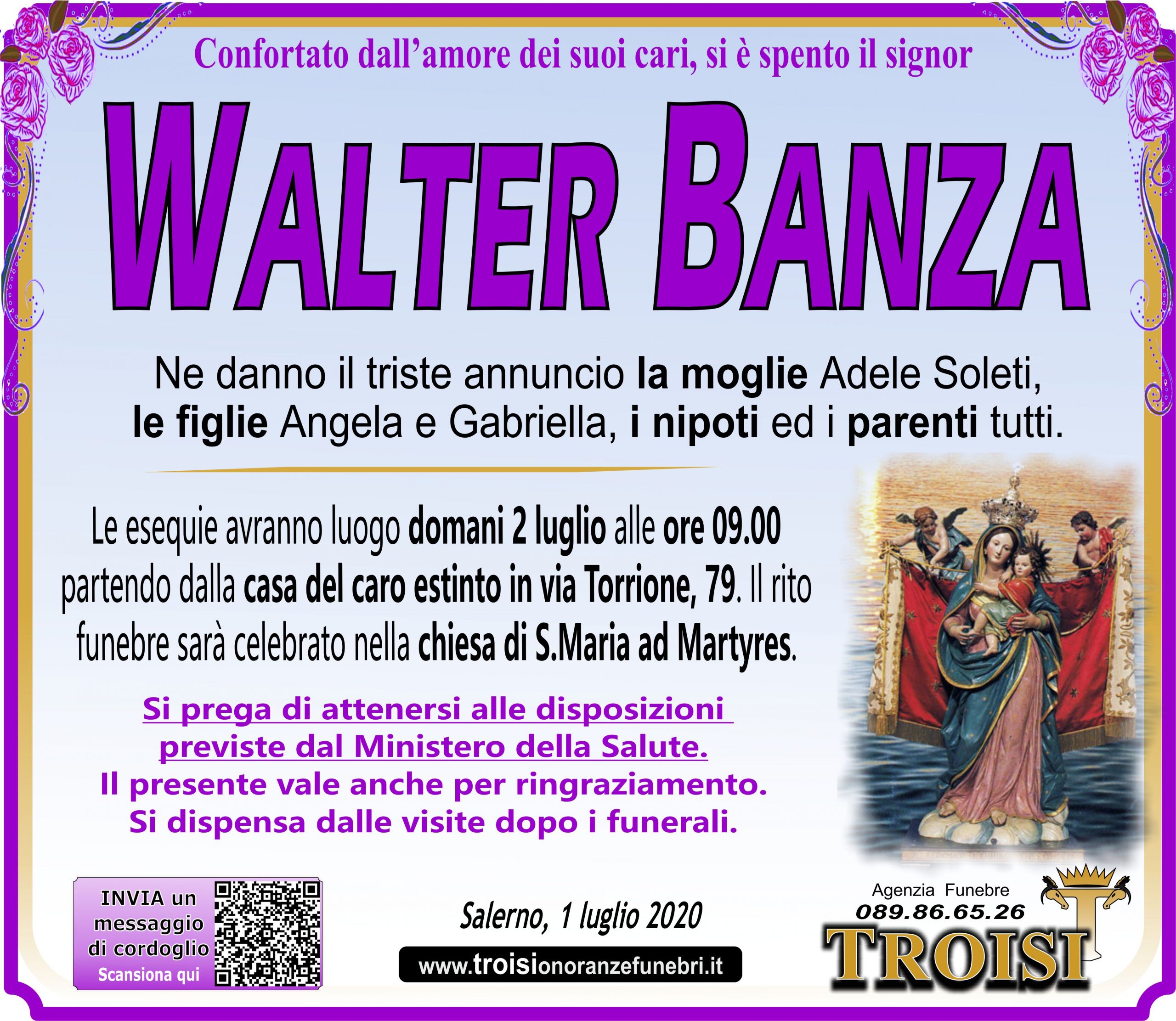 WALTER BANZA