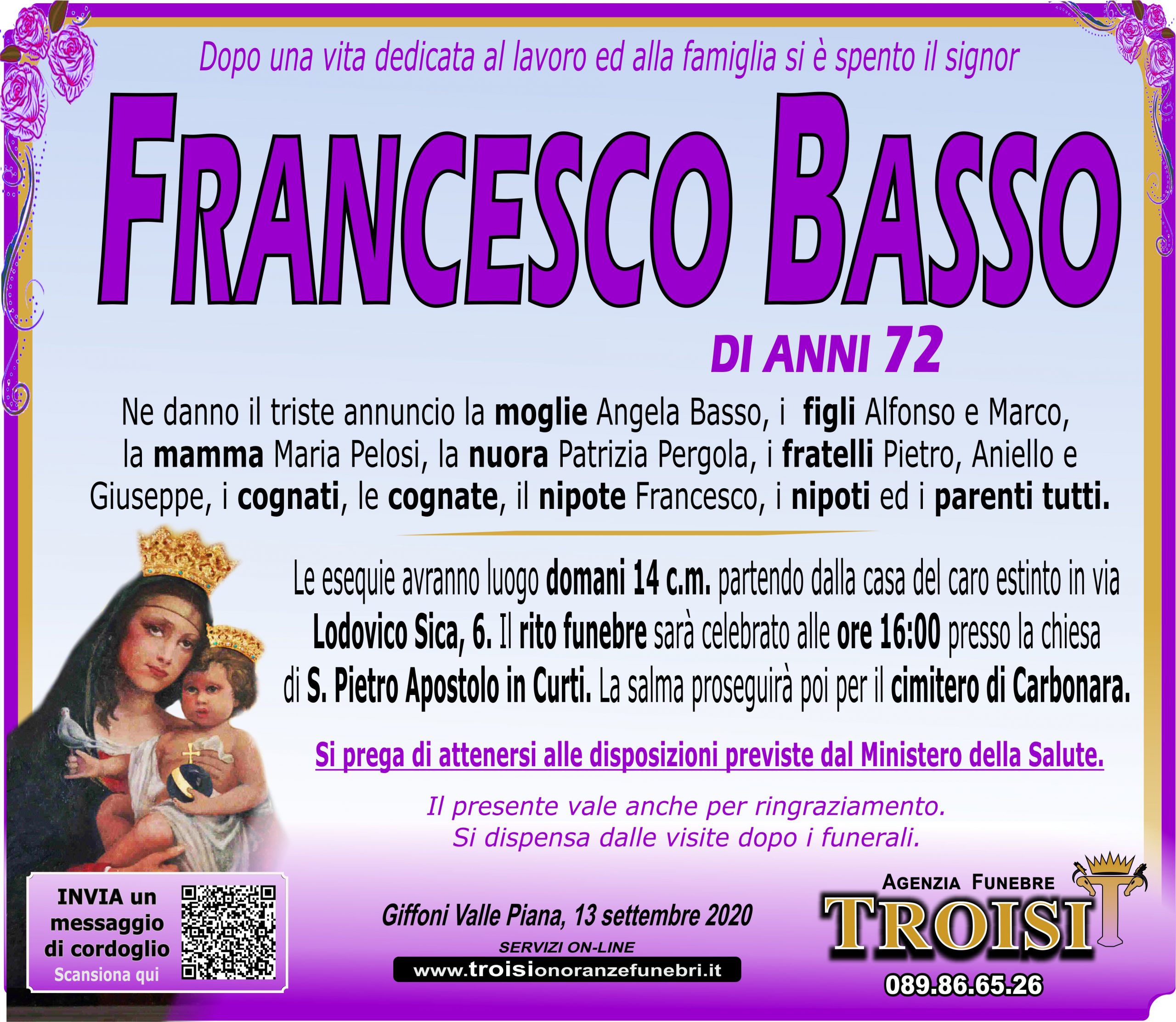 FRANCESCO BASSO