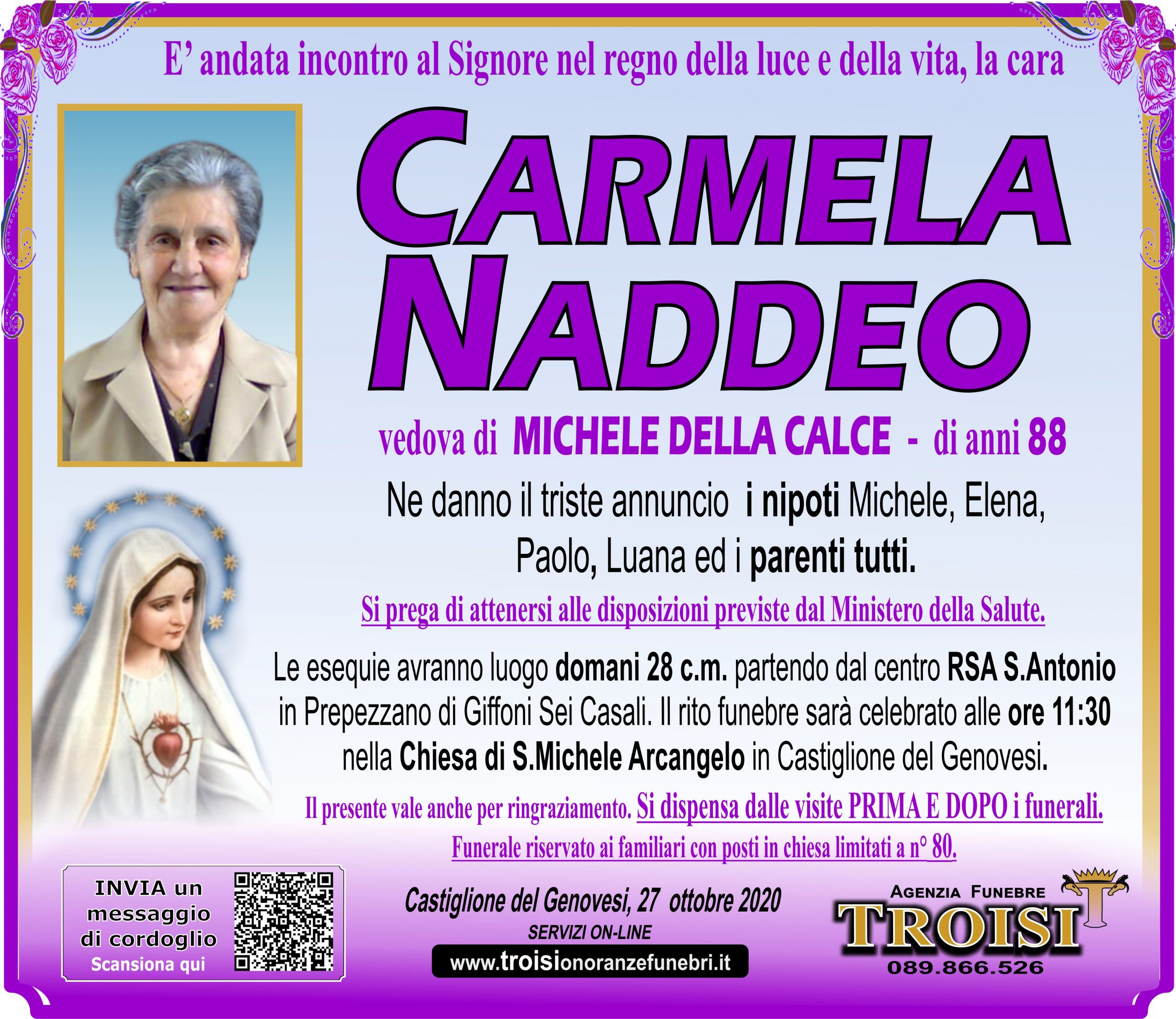 CARMELA NADDEO