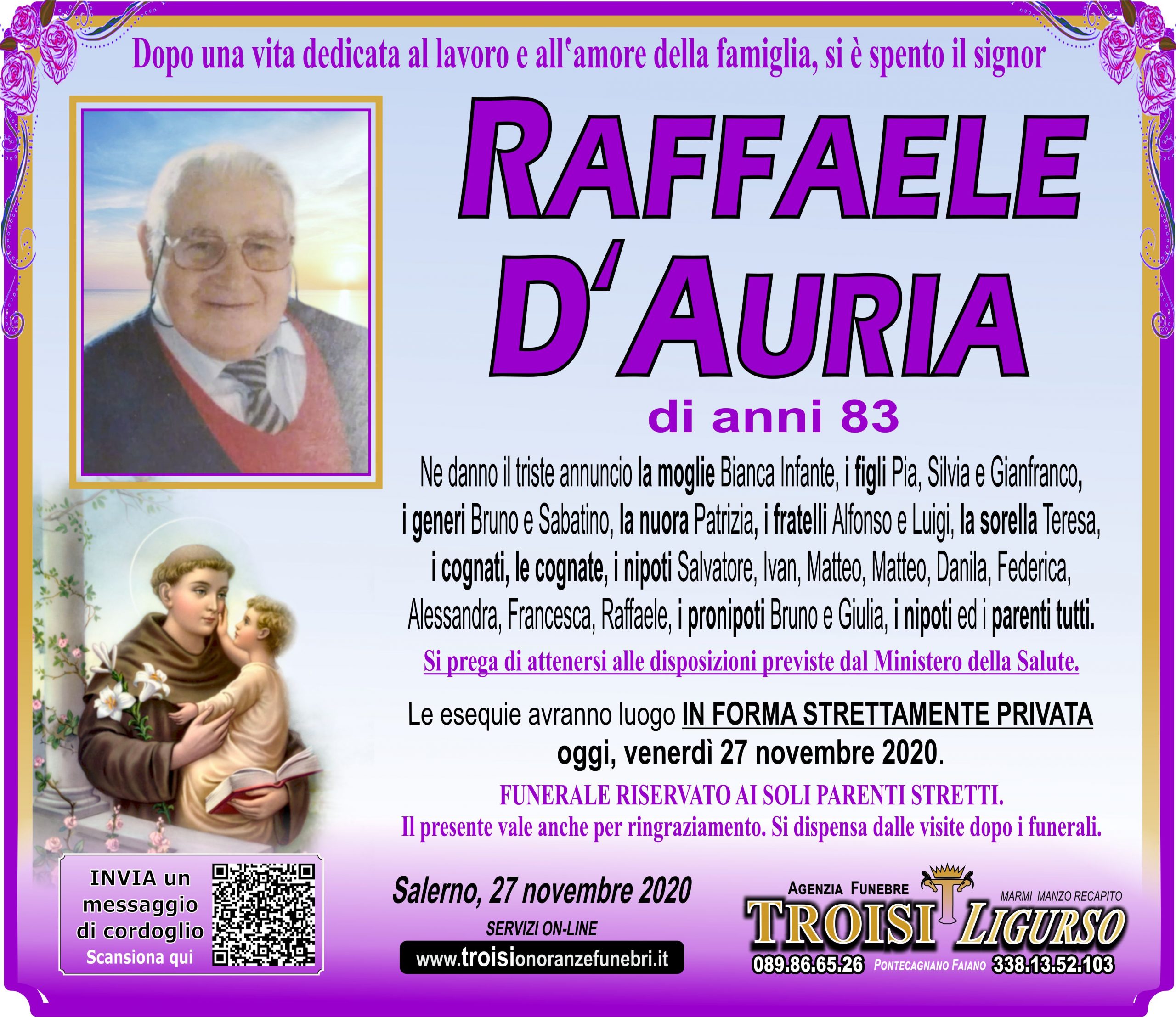 RAFFAELE D’AURIA