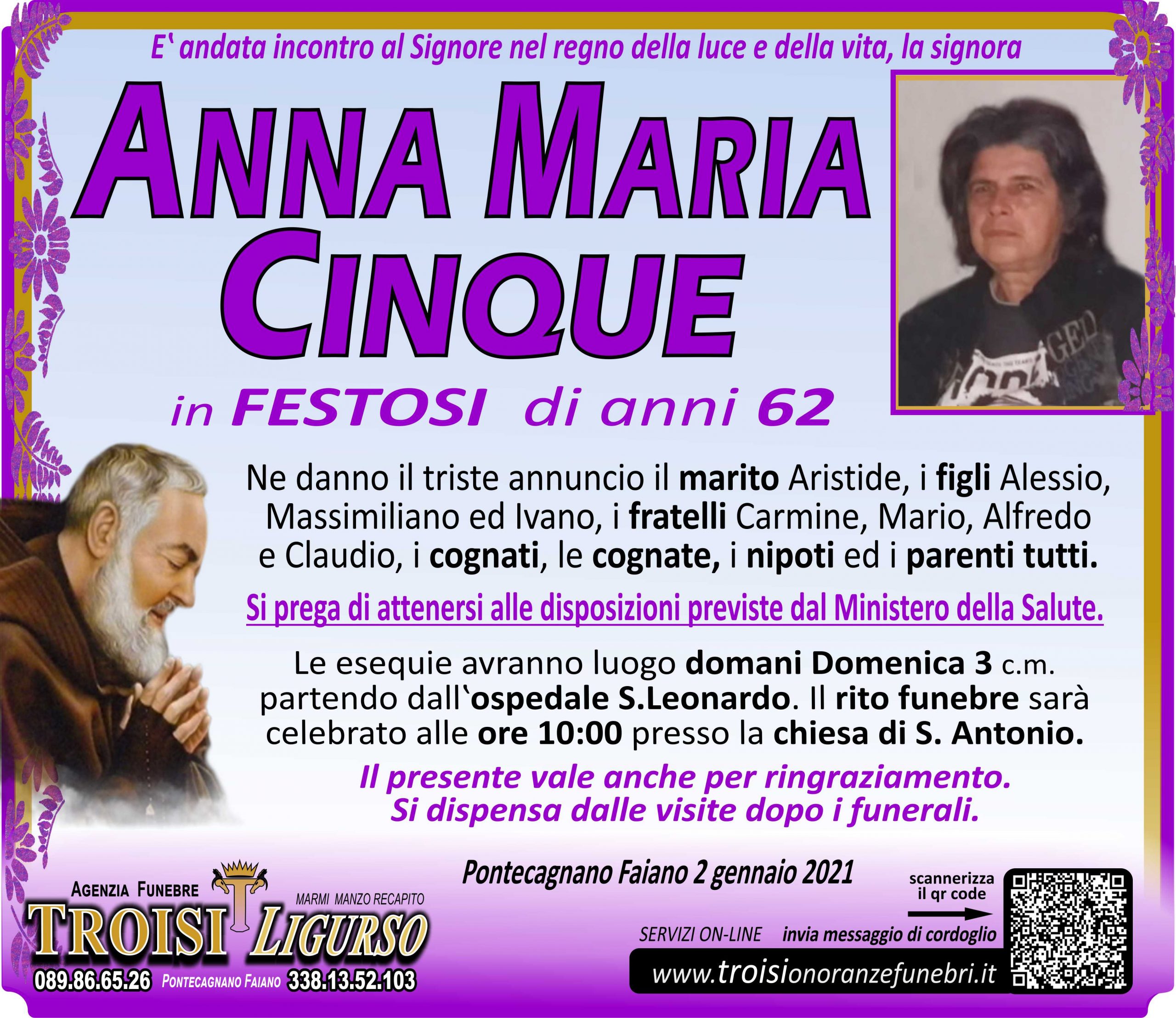 ANNA MARIA CINQUE