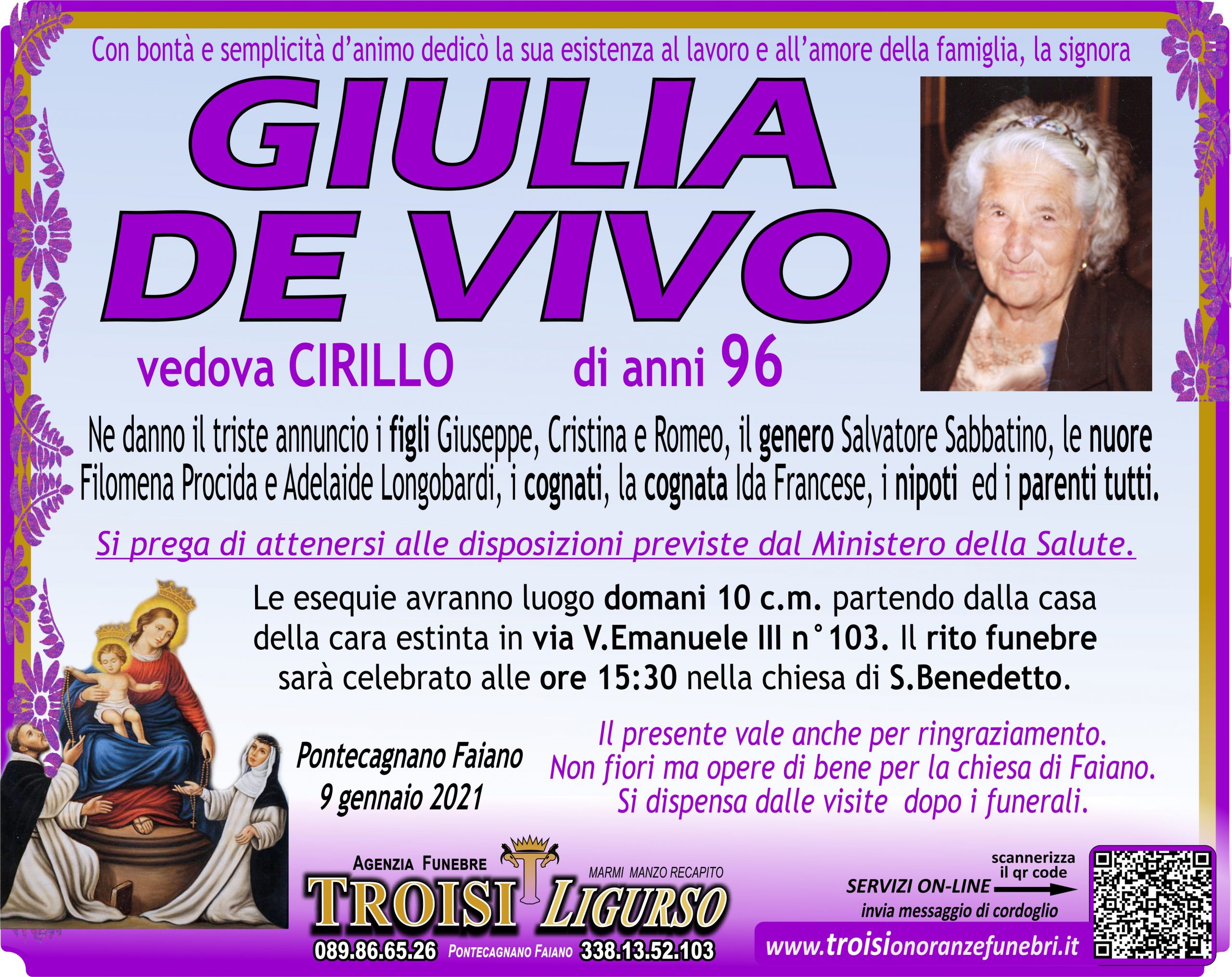 GIULIA DE VIVO