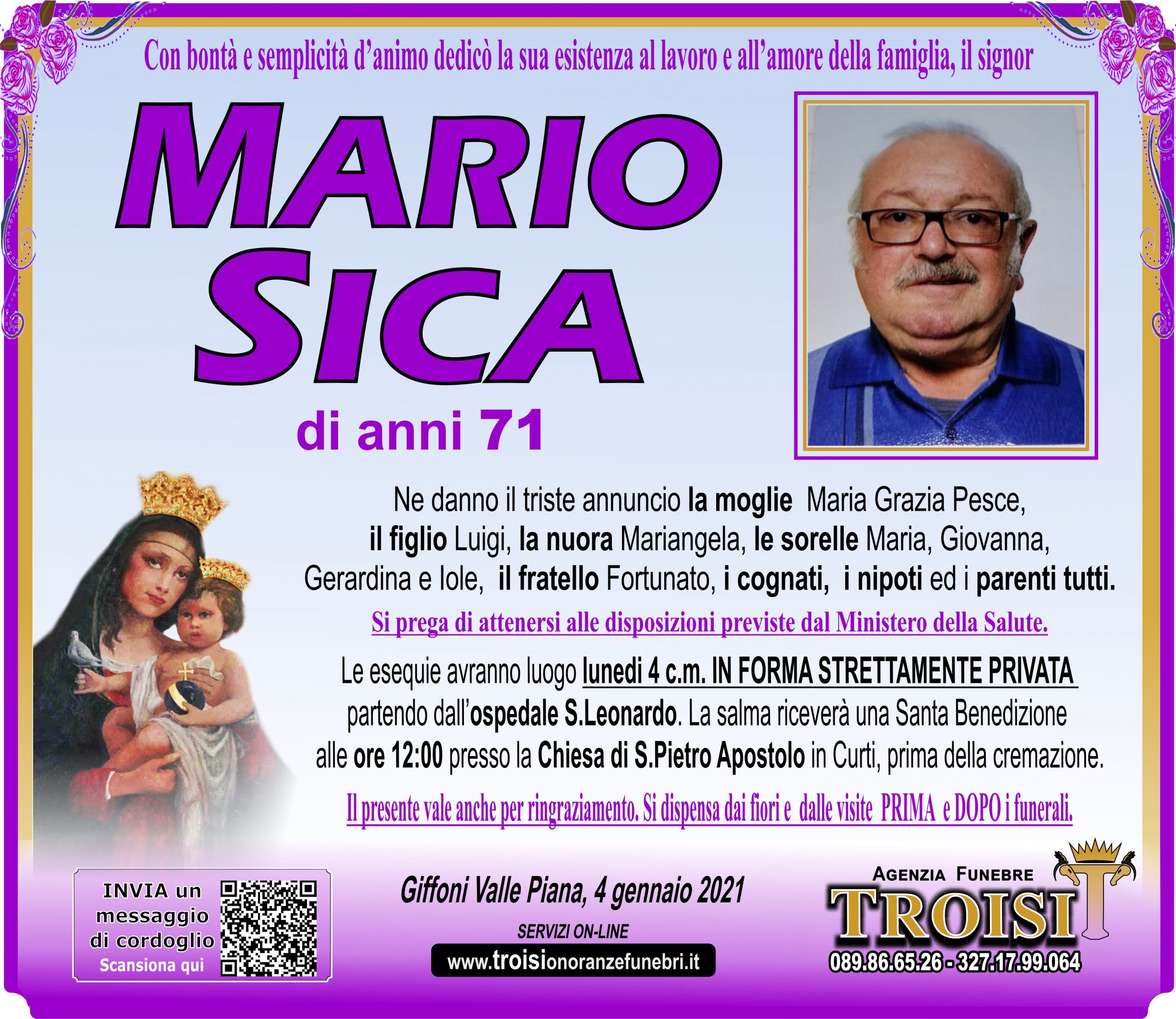 MARIO SICA