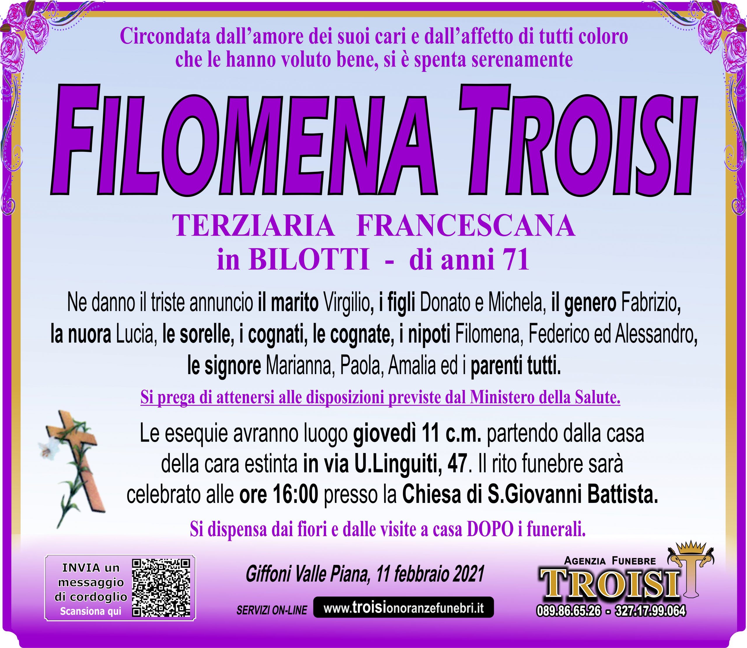 FILOMENA TROISI