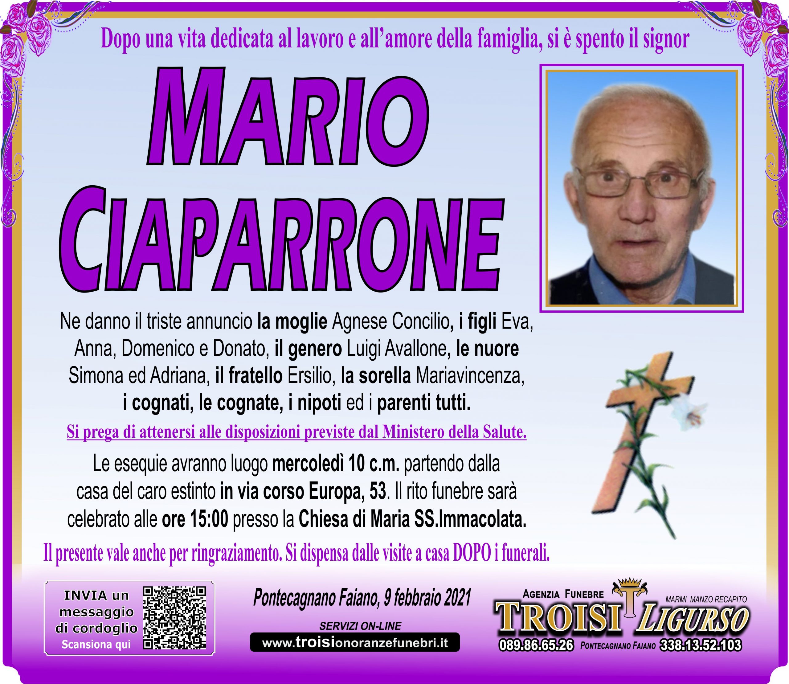 MARIO CIAPARRONE