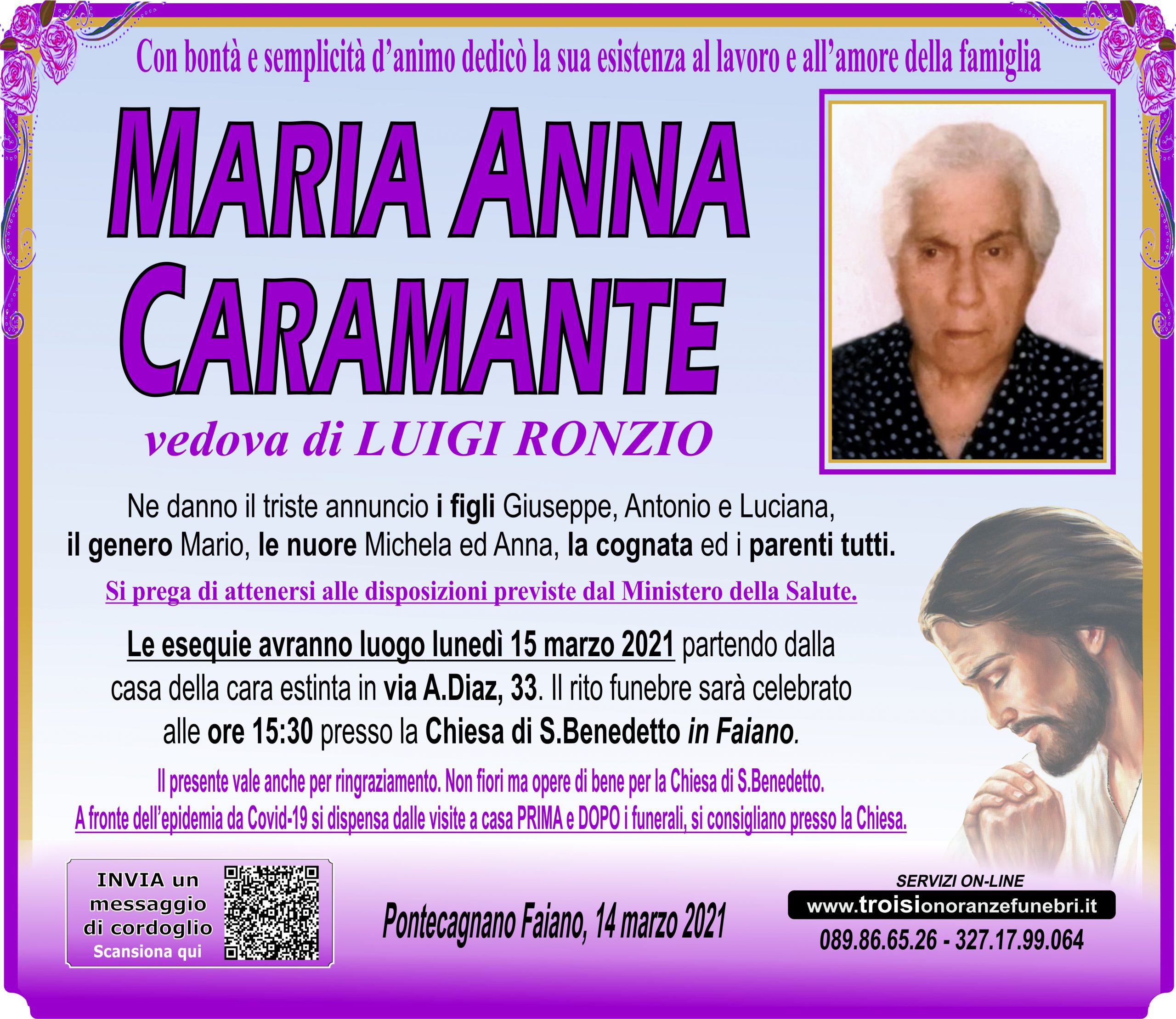 MARIA ANNA CARAMANTE