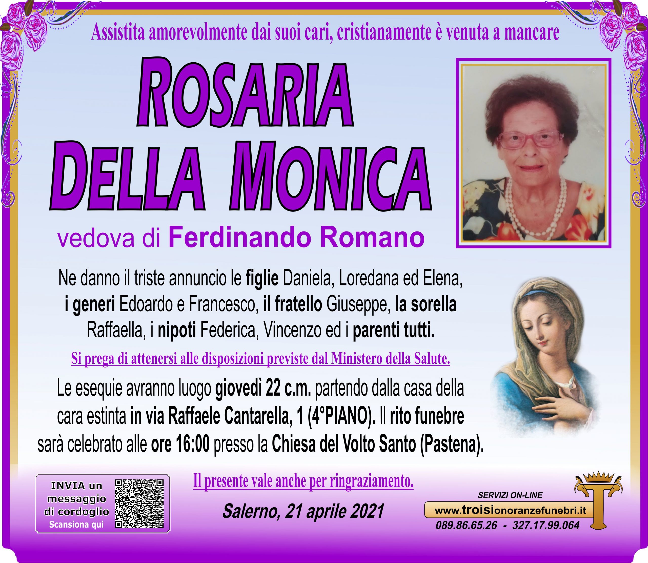 ROSARIA DELLA MONICA