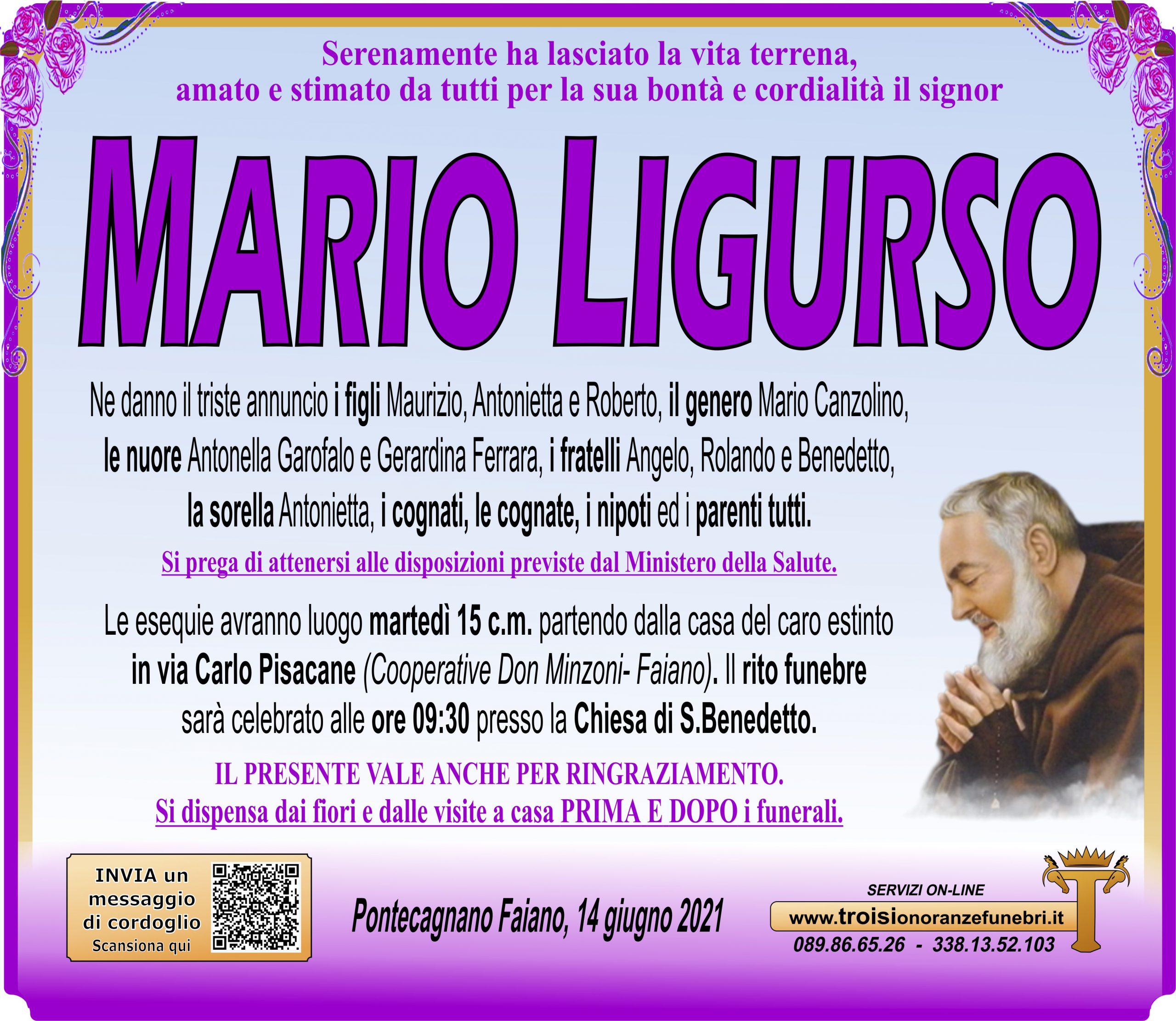 MARIO LIGURSO