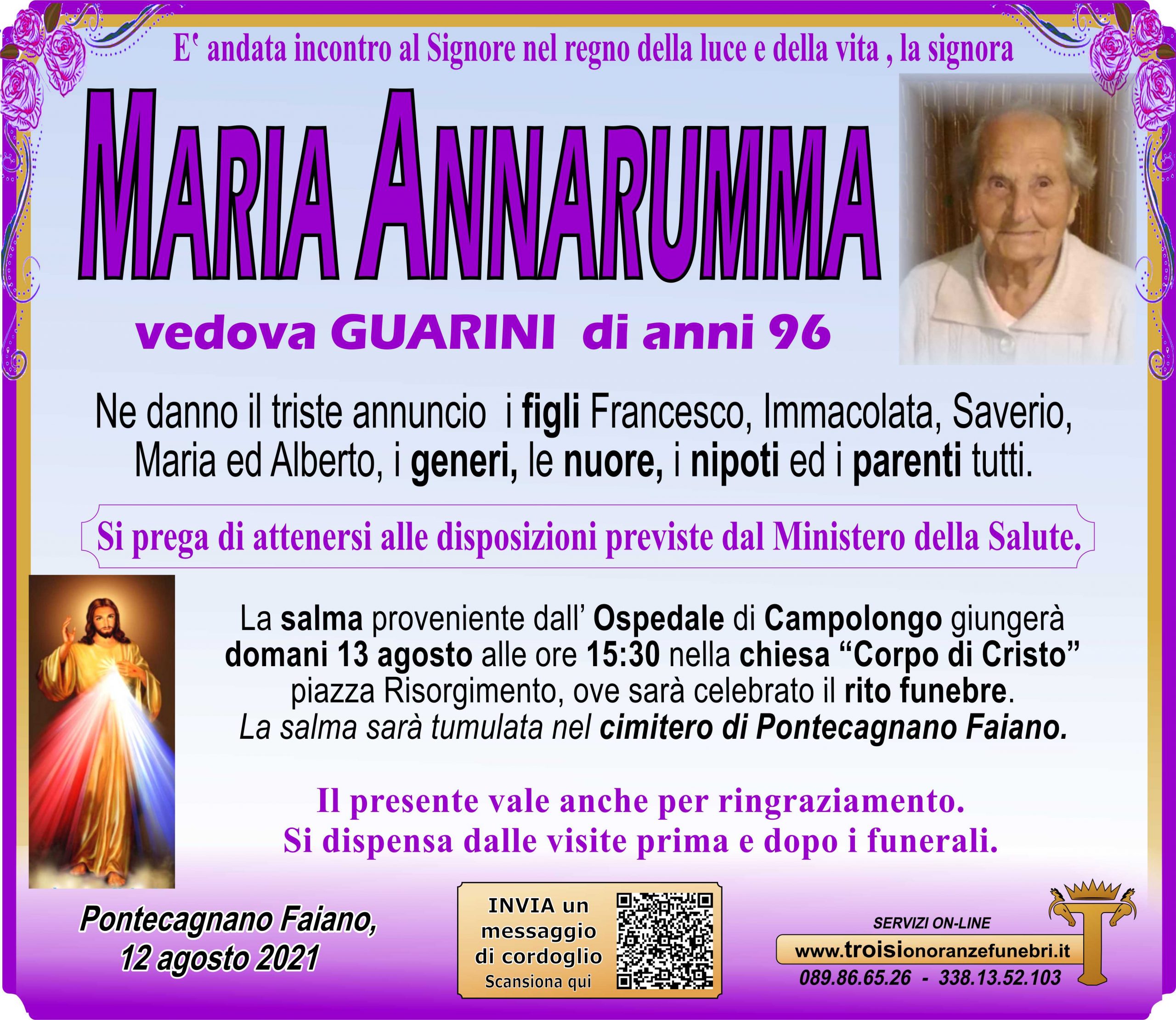 MARIA ANNARUMMA