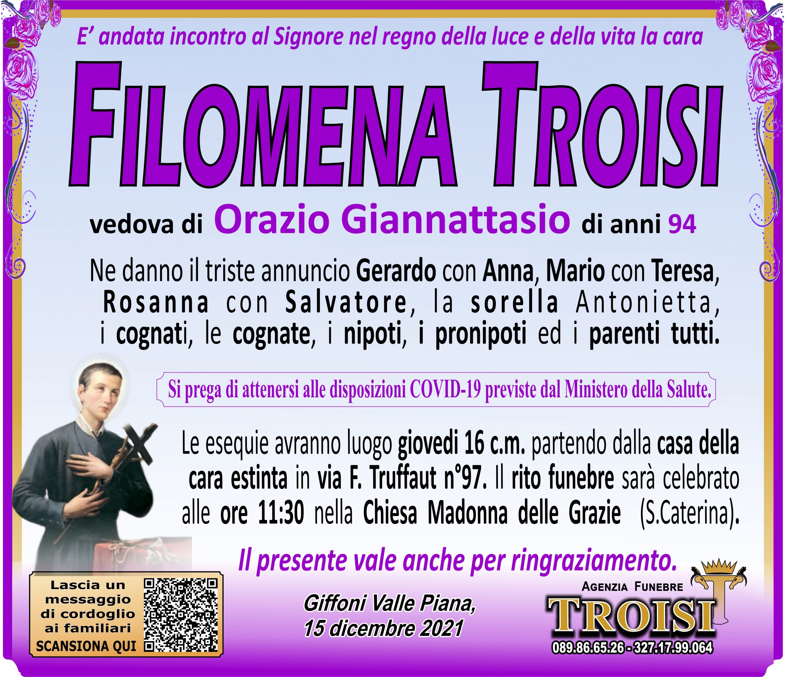 FILOMENA TROISI
