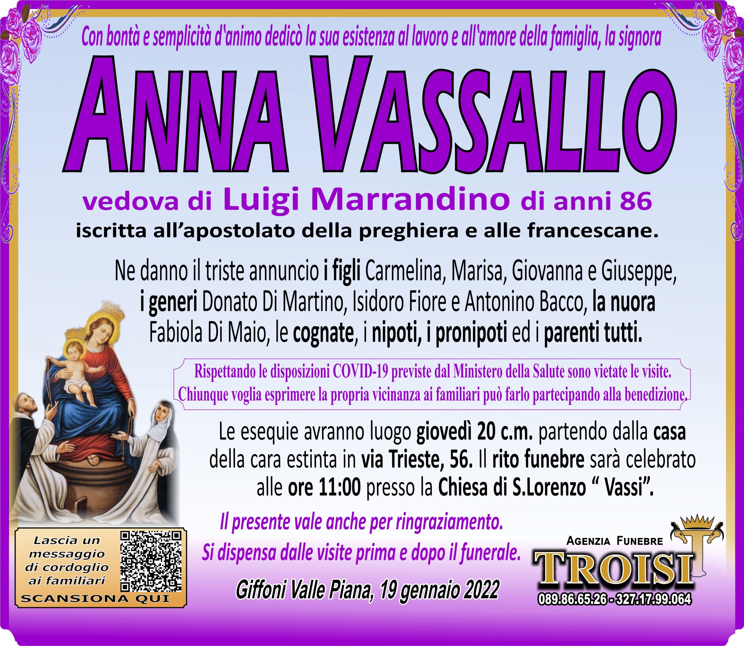 ANNA VASSALLO