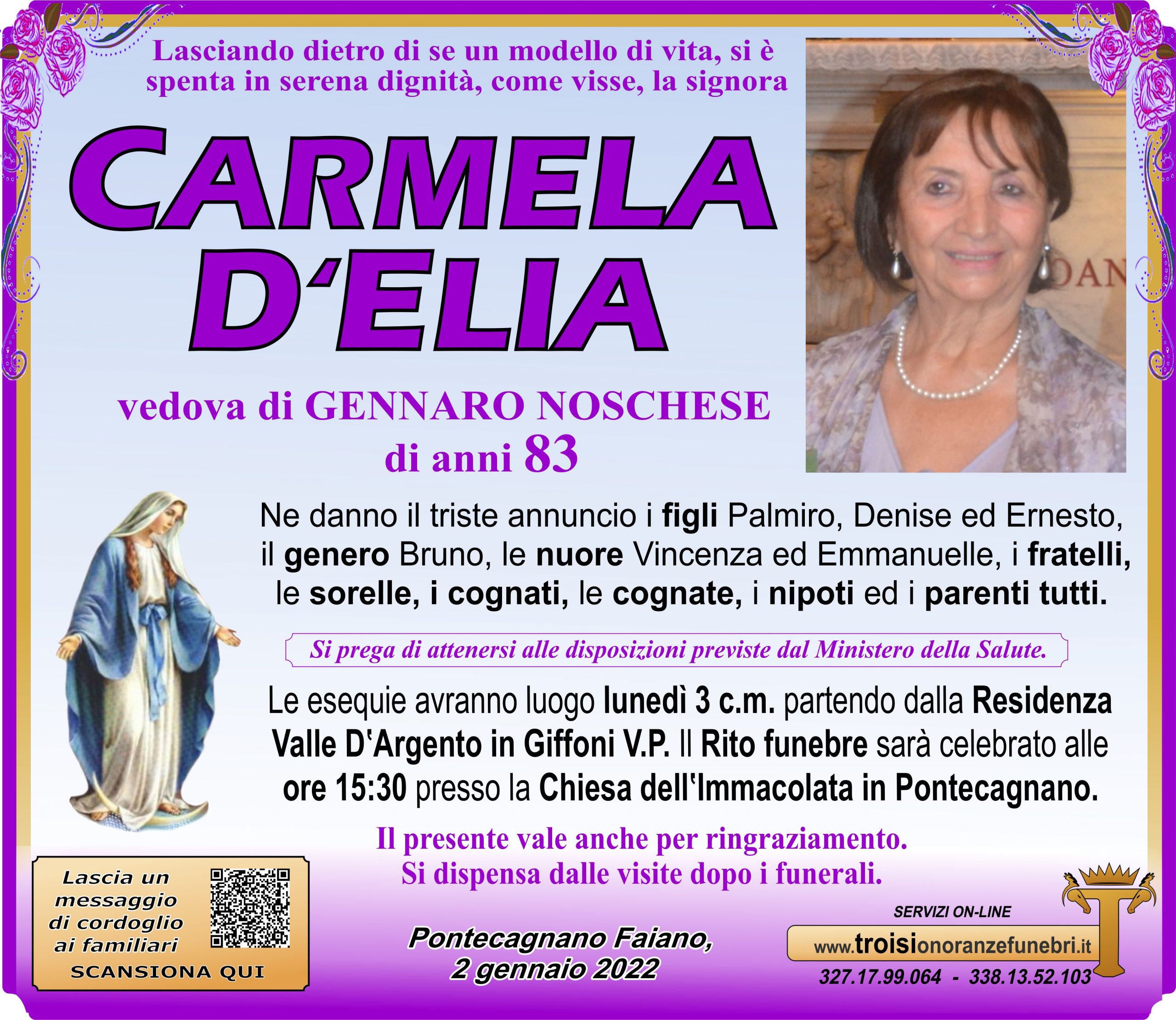CARMELA D’ELIA