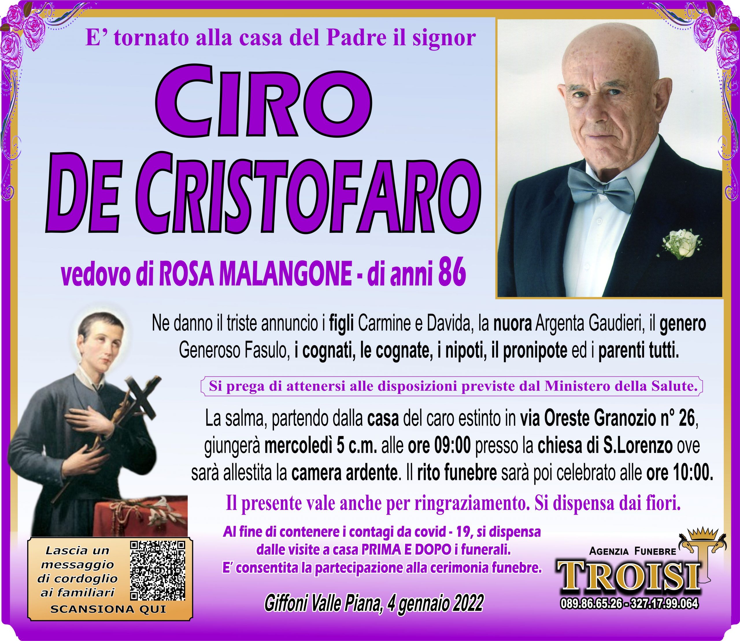 CIRO DE CRISTOFARO