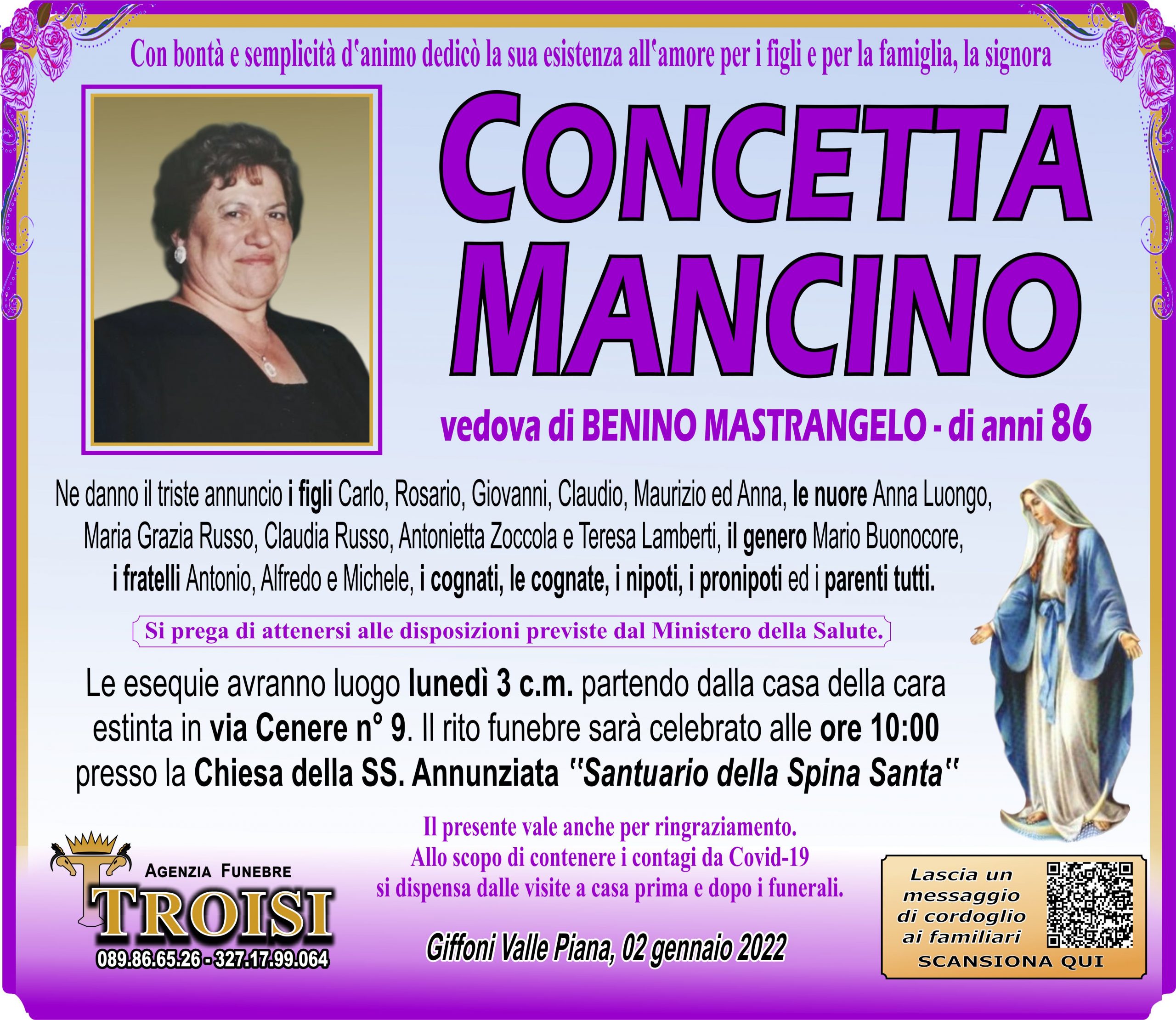 CONCETTA MANCINO