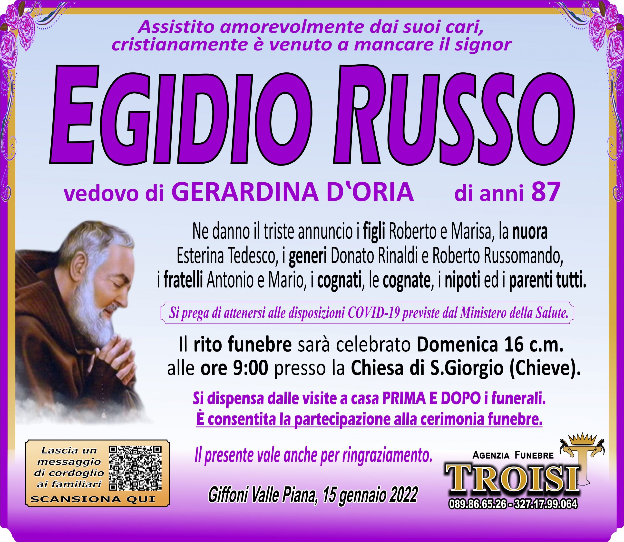 EGIDIO RUSSO