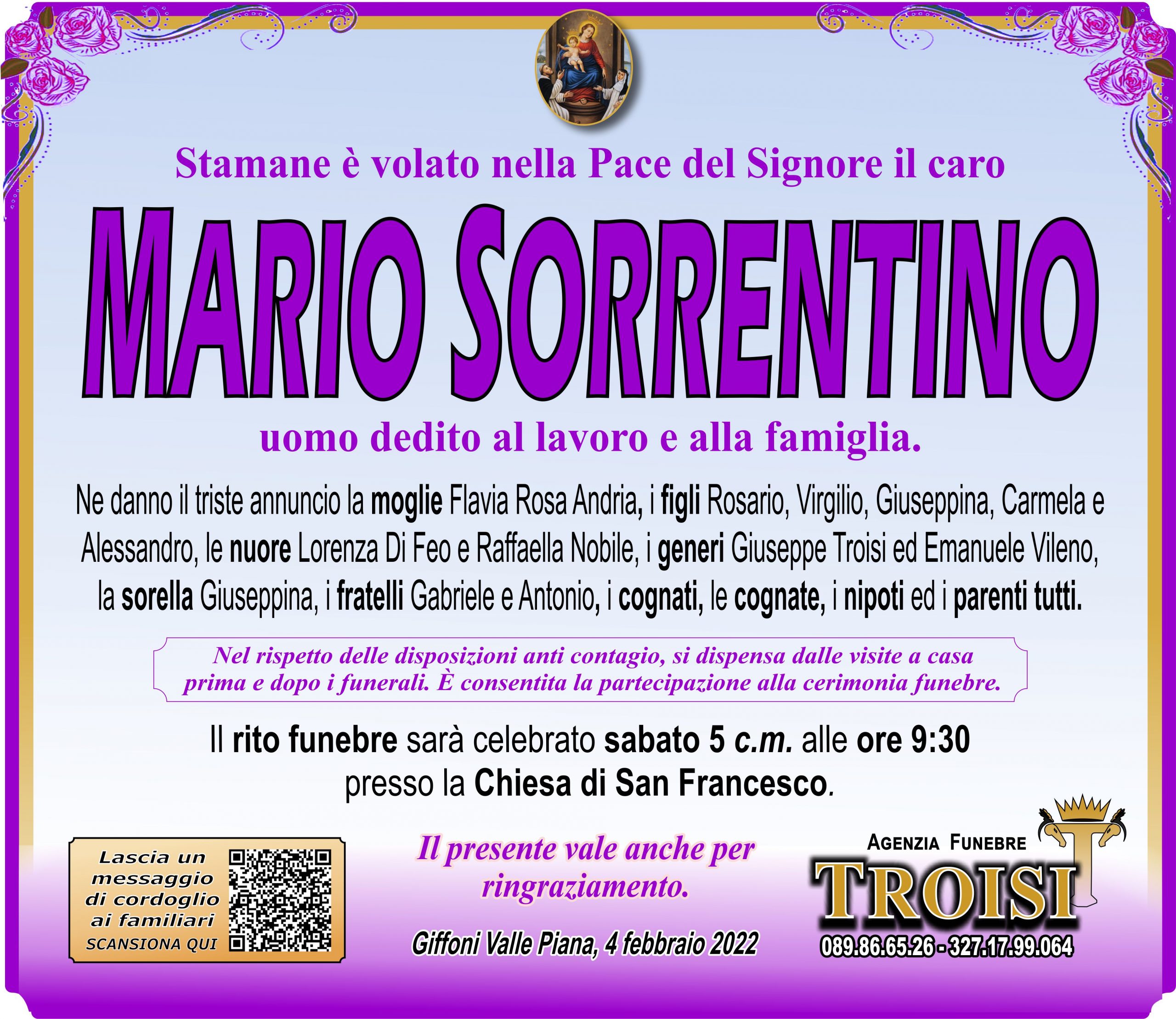 MARIO SORRENTINO