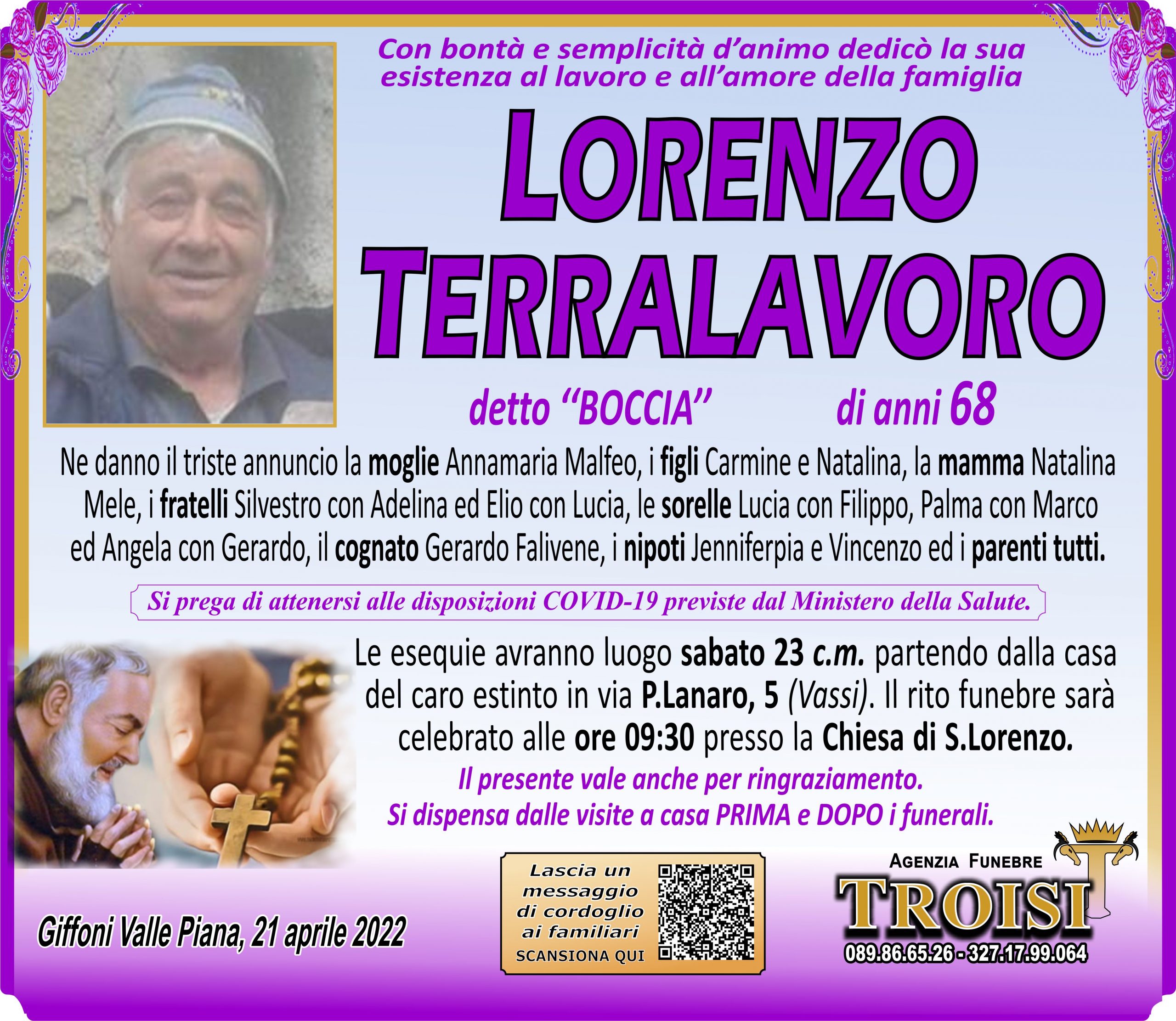 LORENZO TERRALAVORO