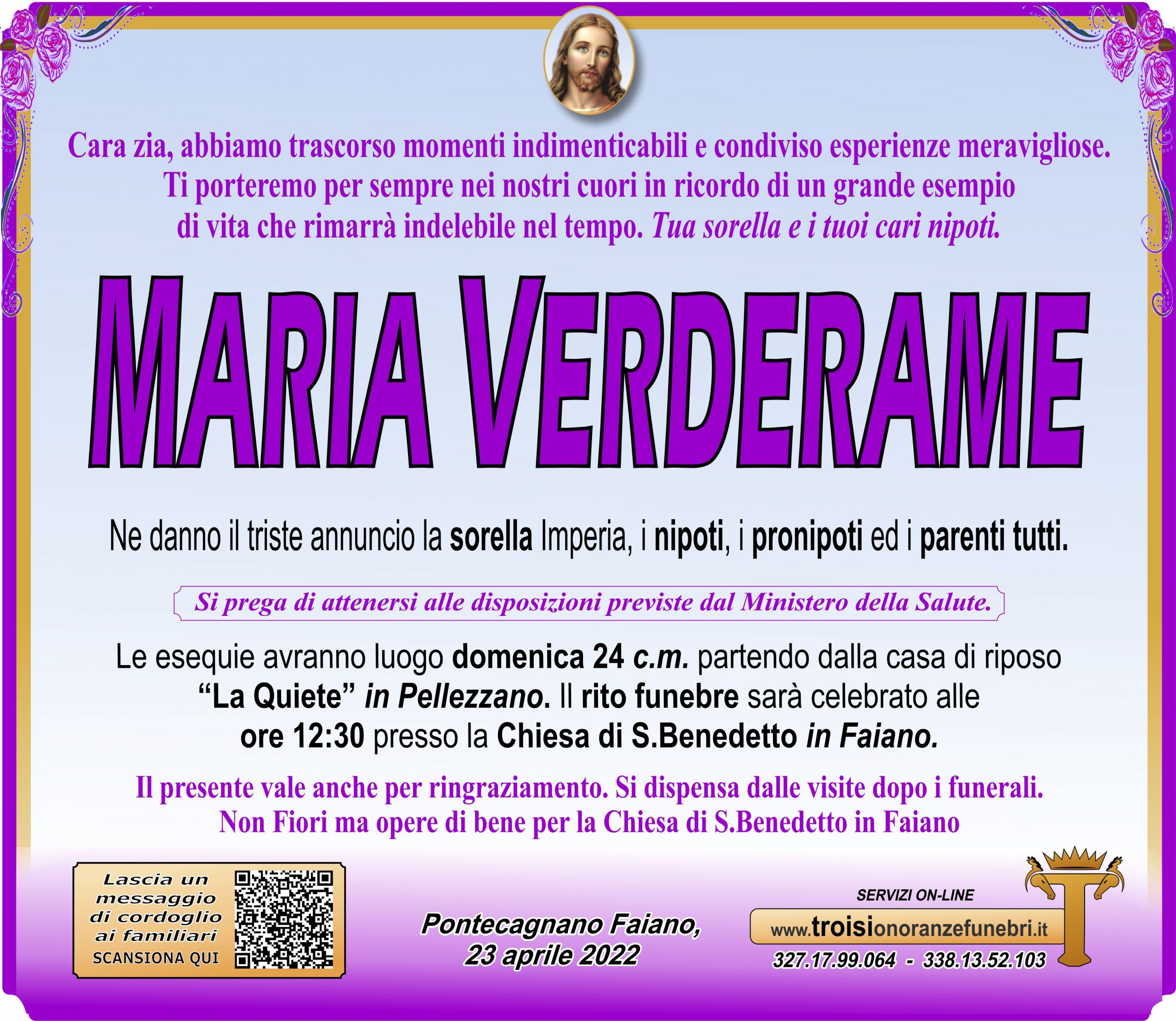 MARIA VERDERAME