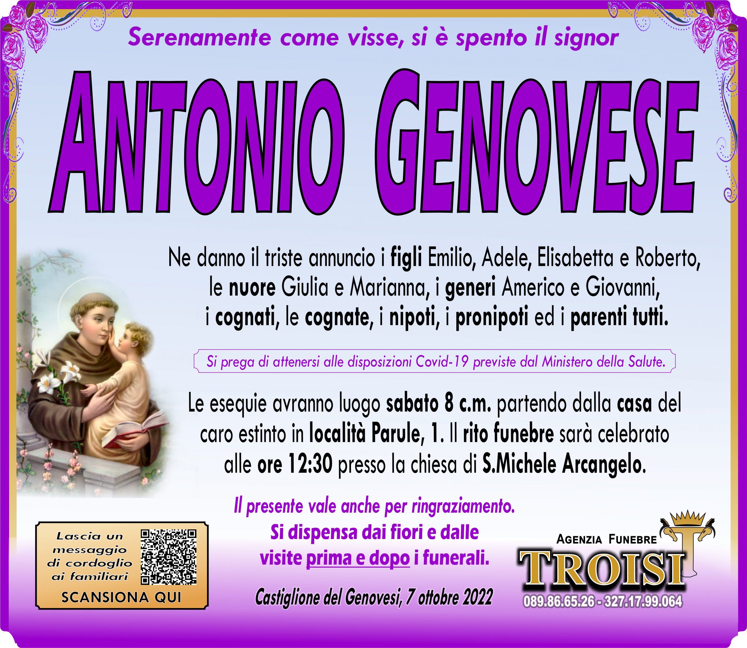 ANTONIO GENOVESE