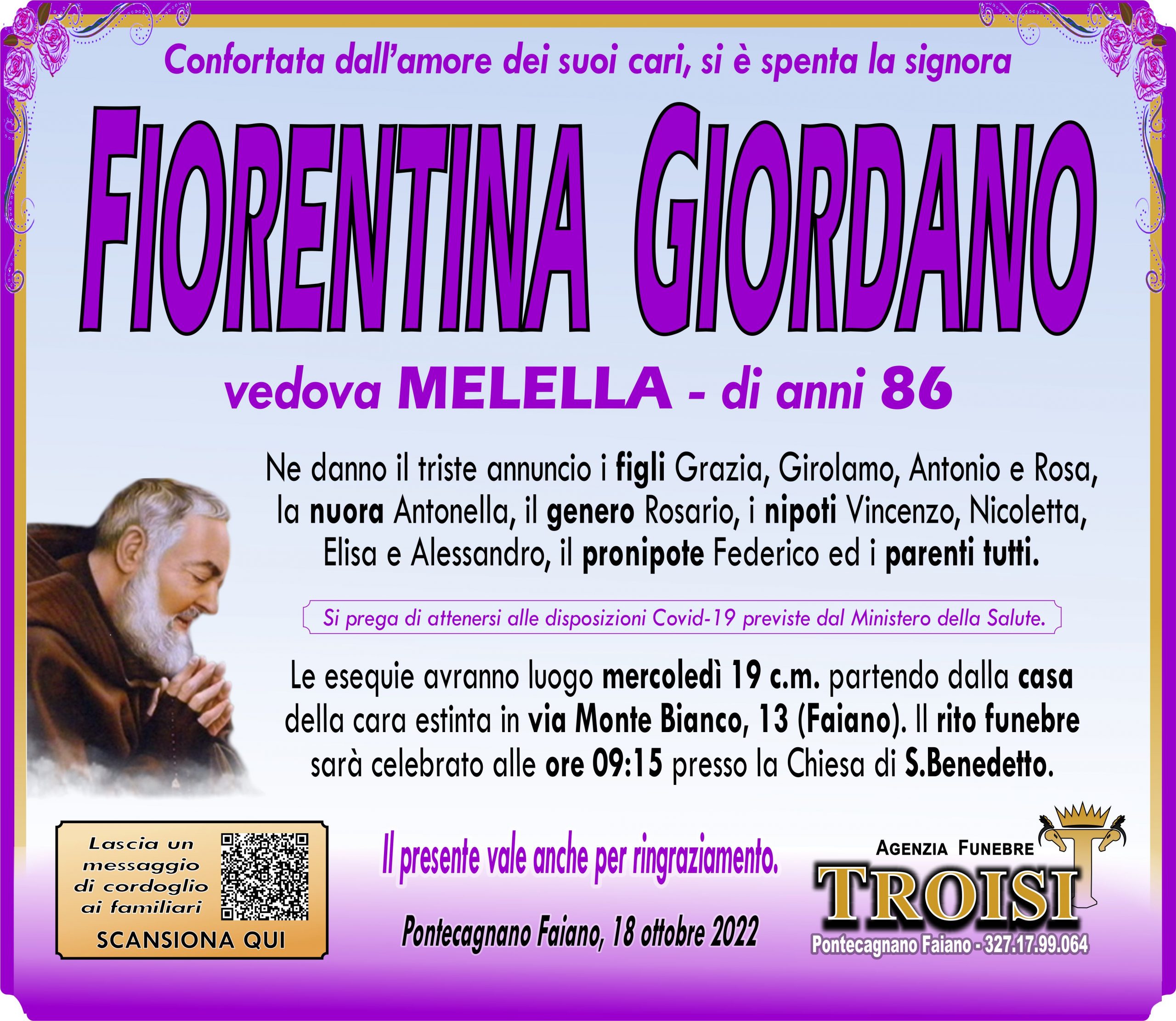 FIORENTINA GIORDANO