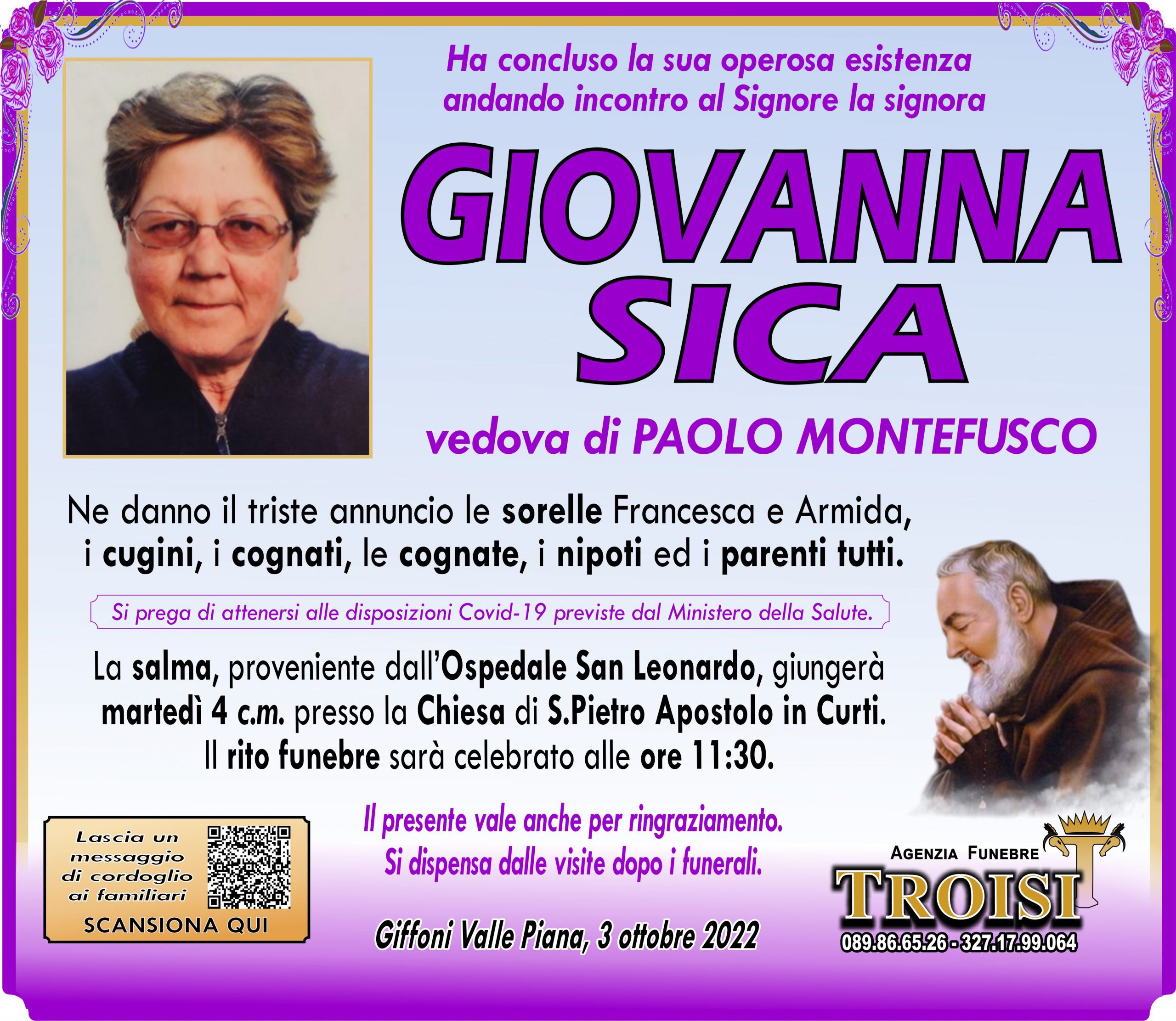 GIOVANNA SICA