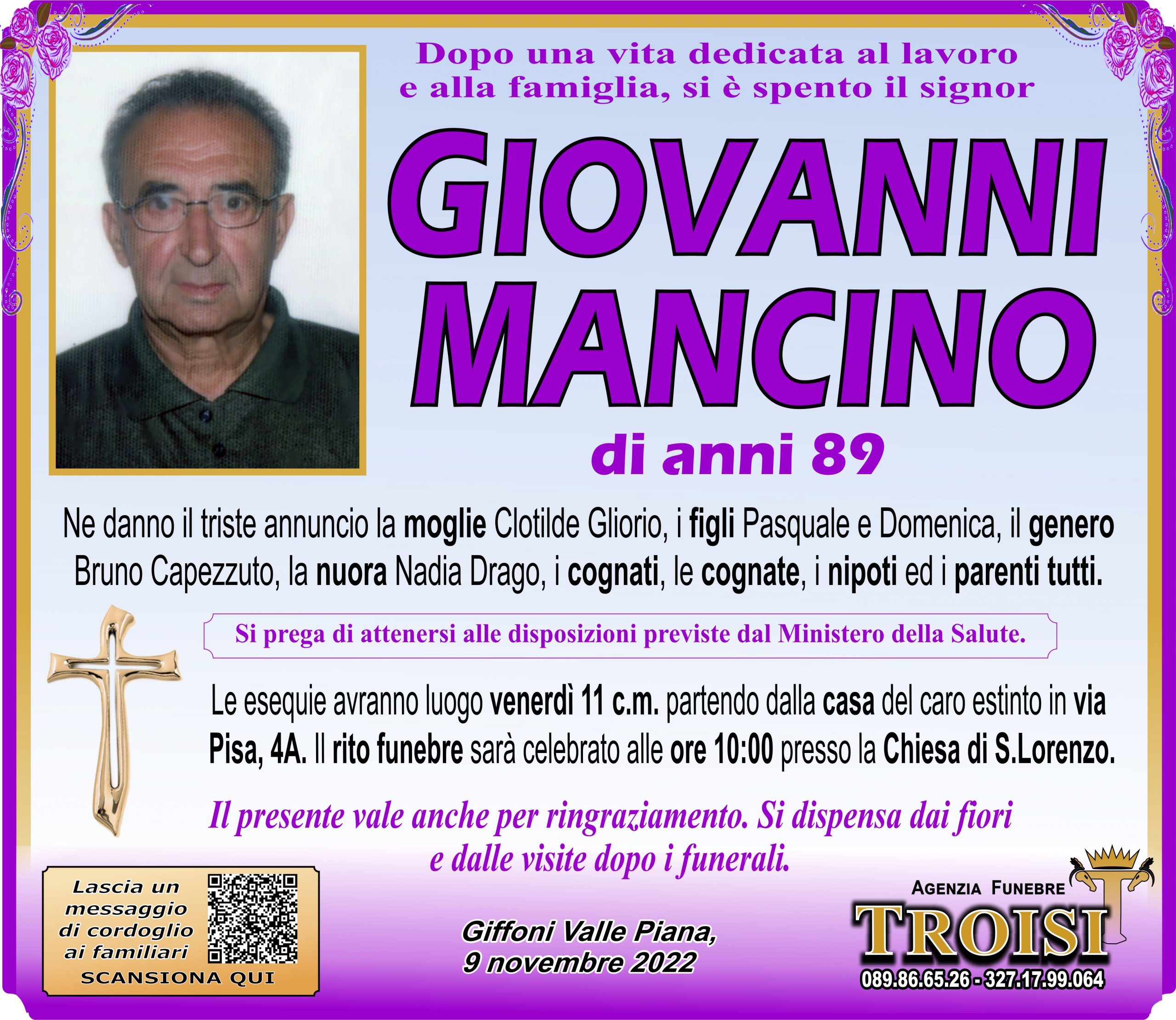 GIOVANNI MANCINO