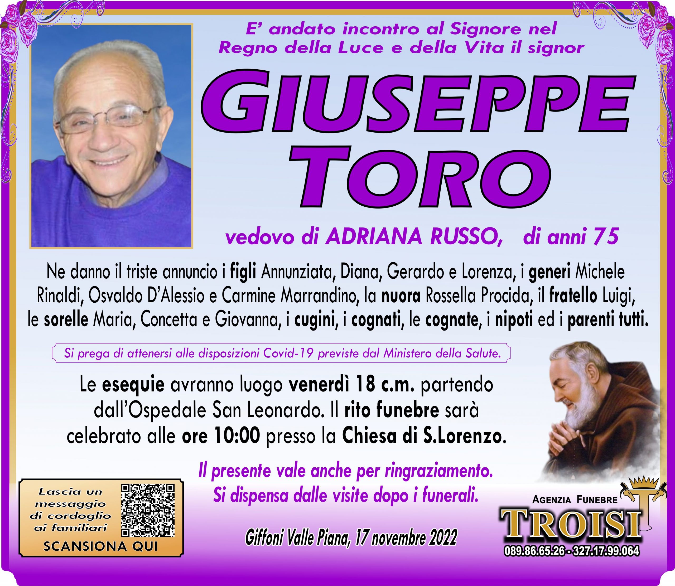 GIUSEPPE TORO