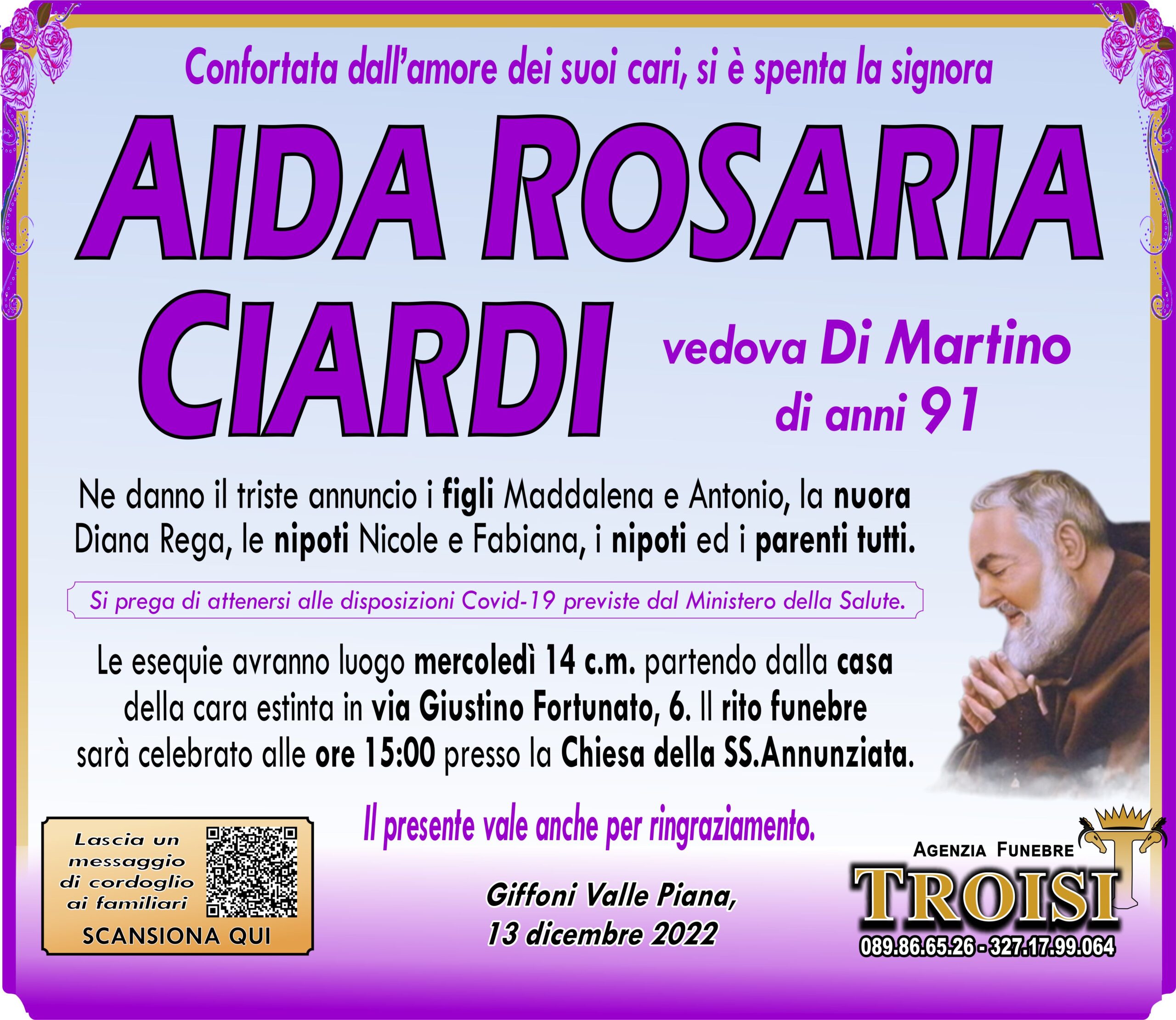 AIDA ROSARIA CIARDI