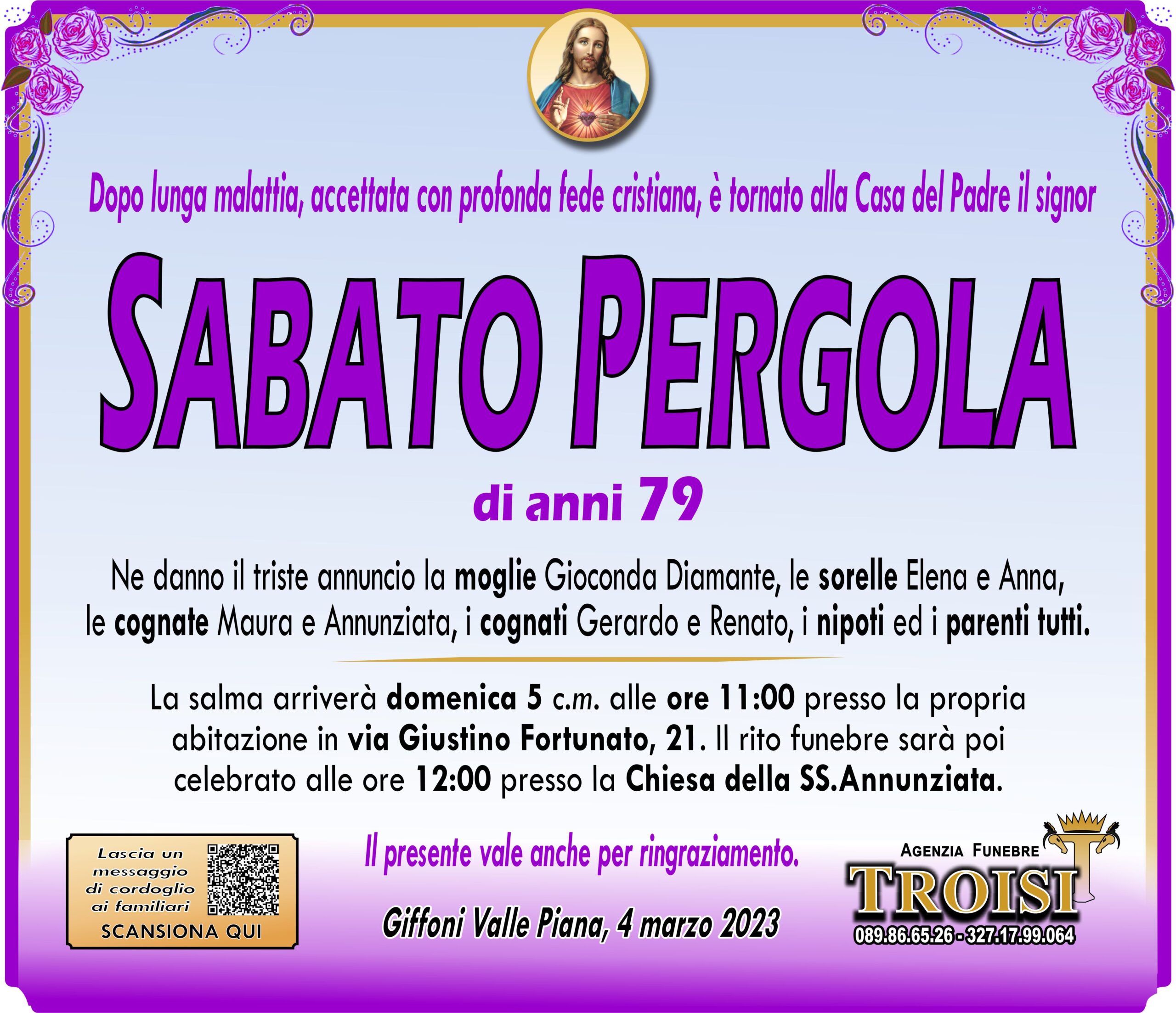 SABATO PERGOLA