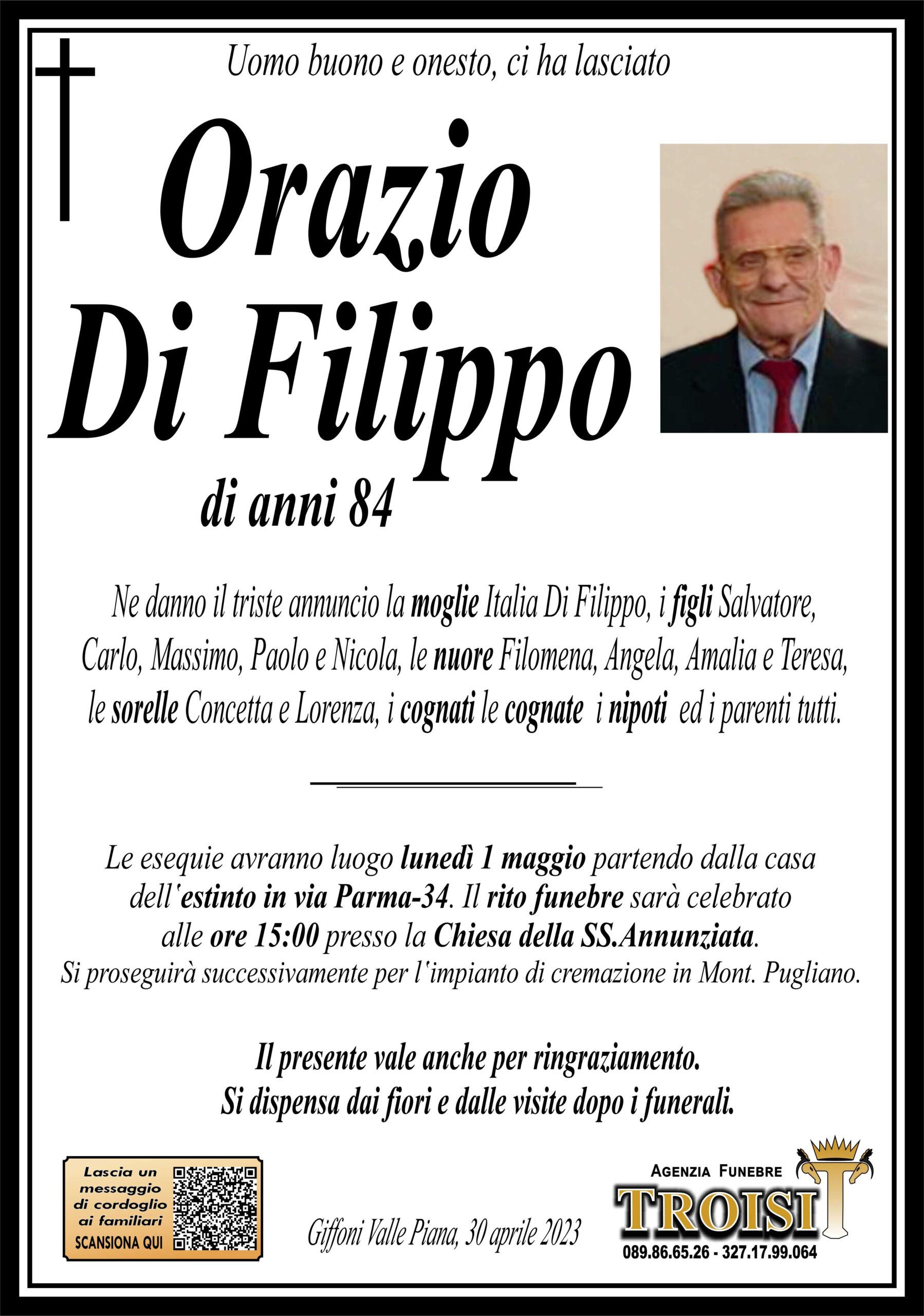 DI FILIPPO ORAZIO