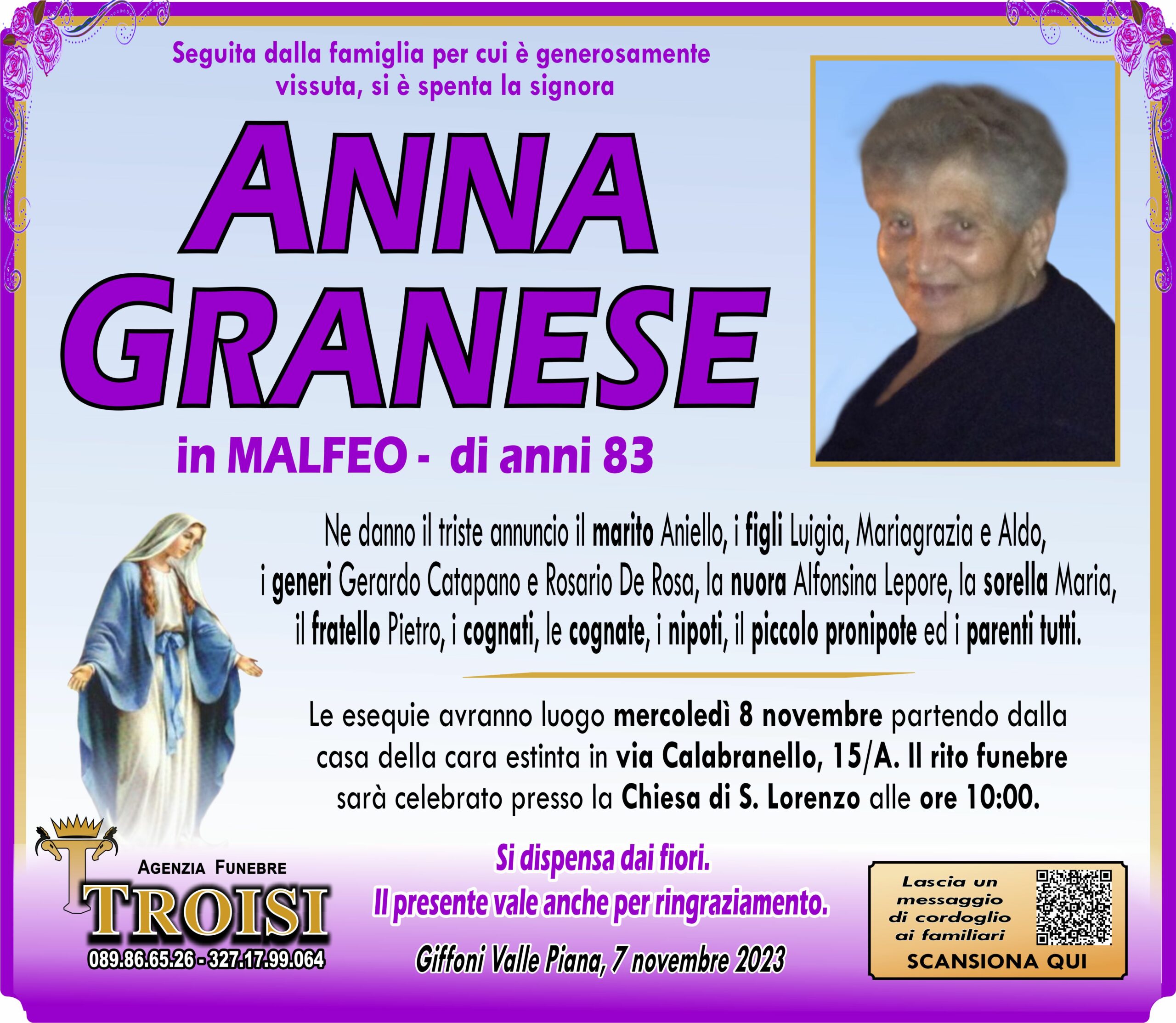 ANNA GRANESE