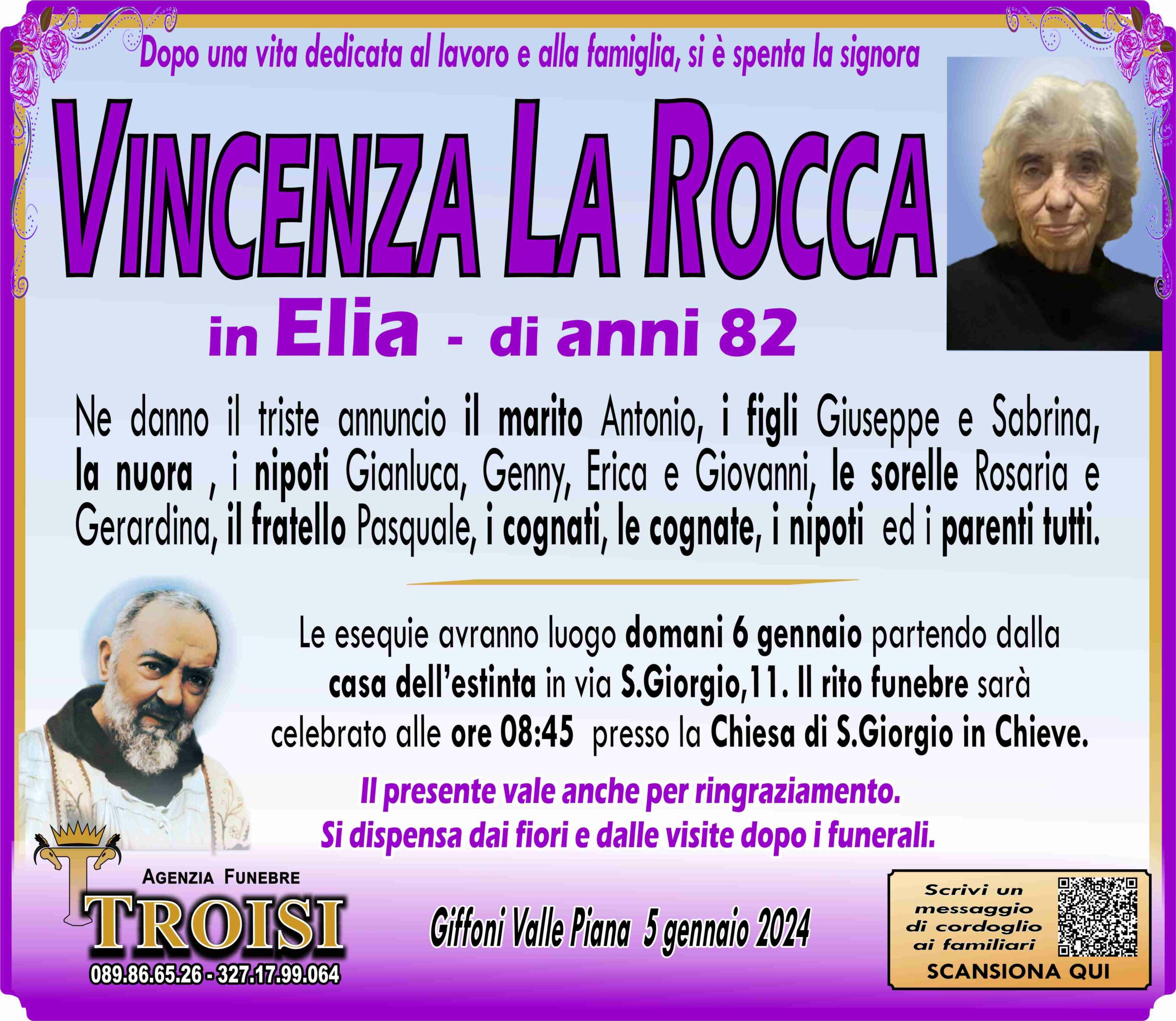 VINCENZA LA ROCCA